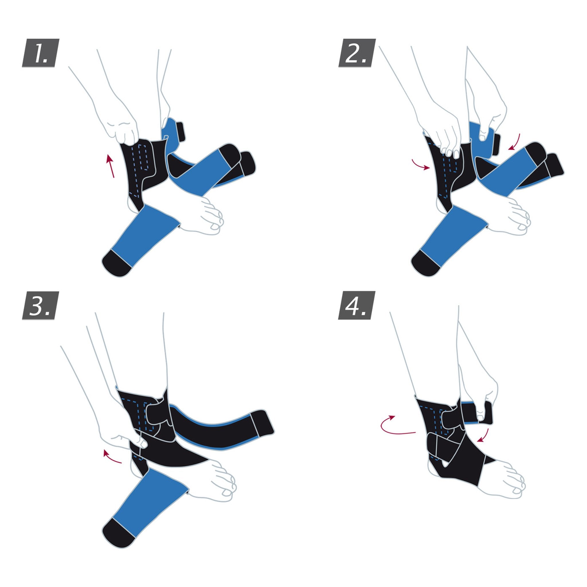 Actimove Sports Edition Ankle Stabilizer - Criss-Cross Straps