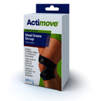 Actimove Sports Edition Dual Knee Strap - Adjustable – Package