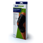 Actimove Sports Edition Knee Brace - Adjustable Horseshoe, Simple Hinges, Condyle Pads – Package
