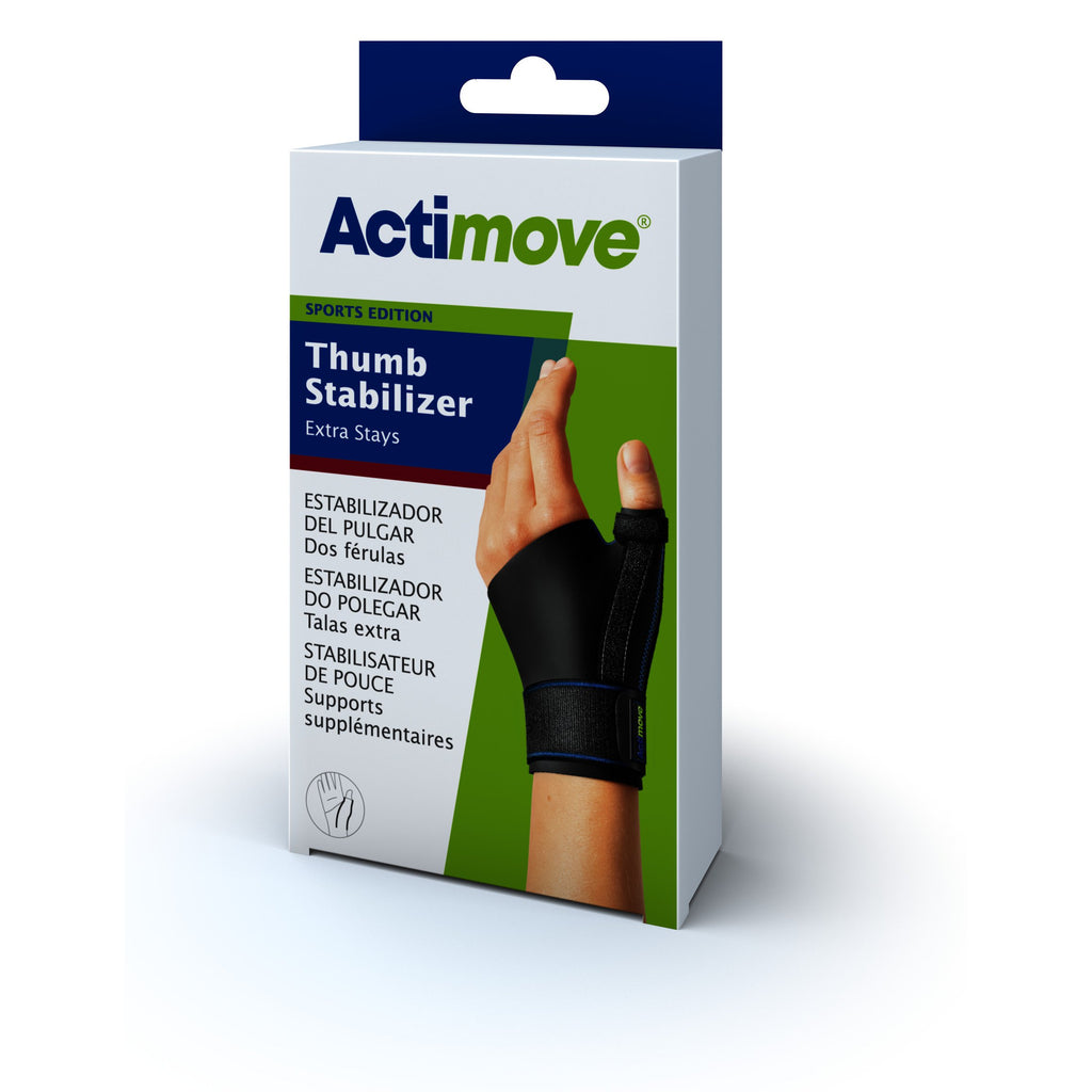 Actimove Sports Edition Thumb Stabilizer - Extra Stays – Package
