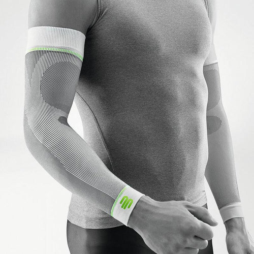 Bauerfeind Compression Arm Sleeves 20-30 mmHg (Pair) – White