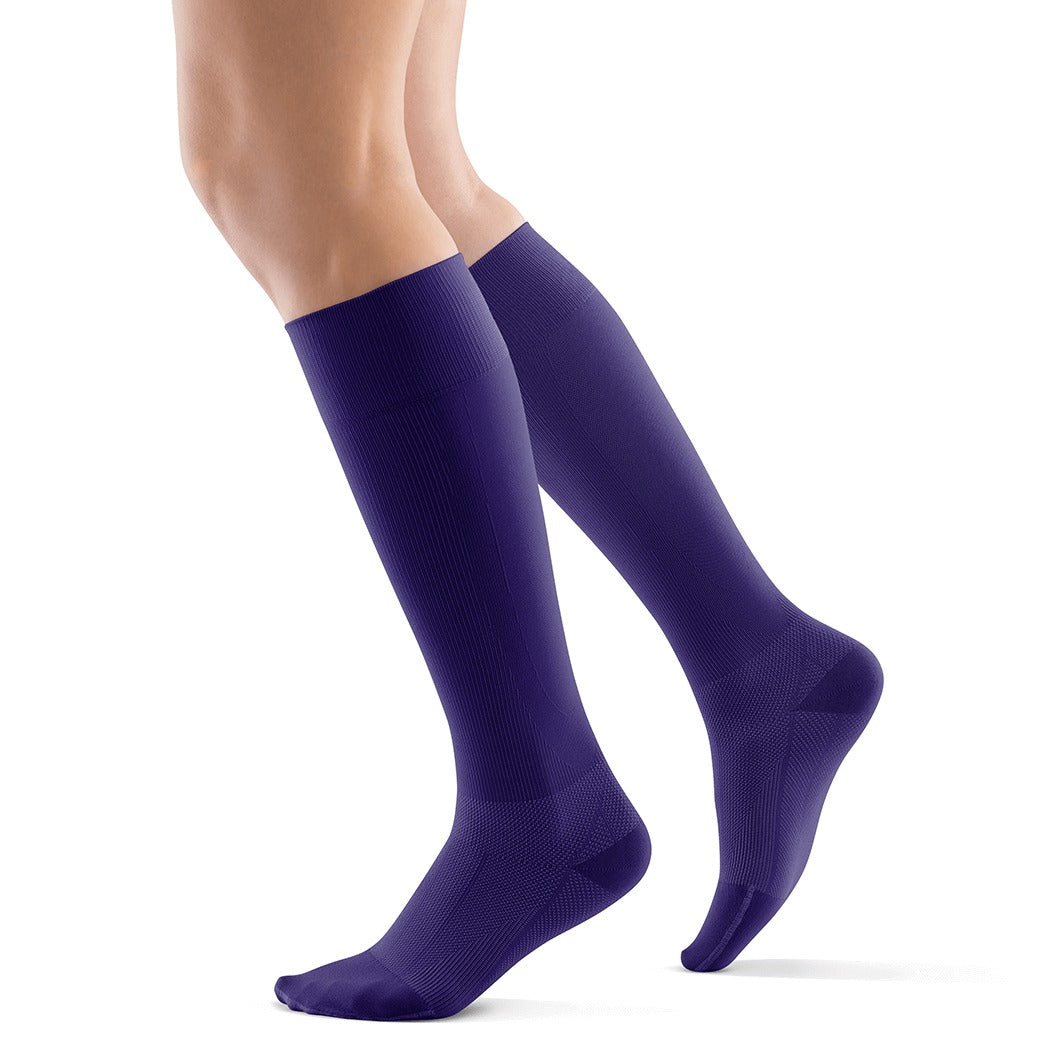 Bauerfeind Performance Knee High 20-30 mmHg Compression Socks – Lavender