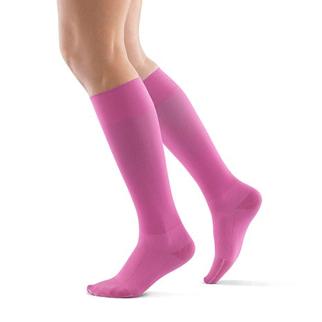 Bauerfeind Performance Knee High 20-30 mmHg Compression Socks – Pink