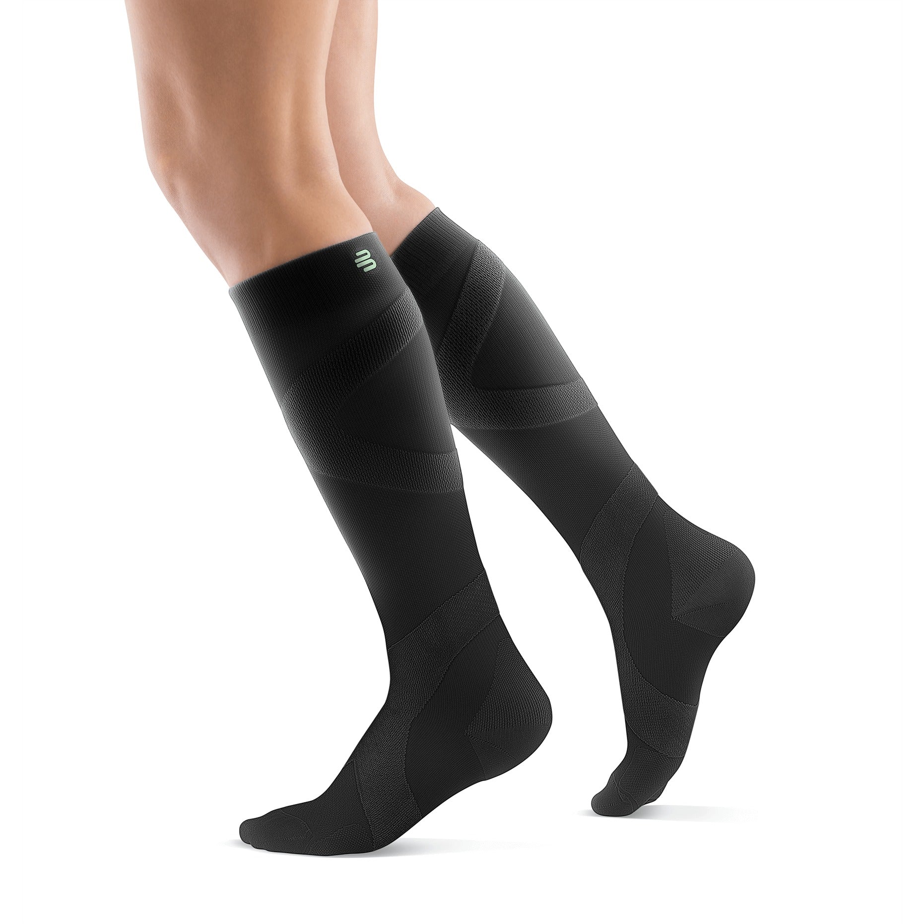 Bauerfeind Training Knee High 20-30 mmHg Compression Socks – Hard Coal