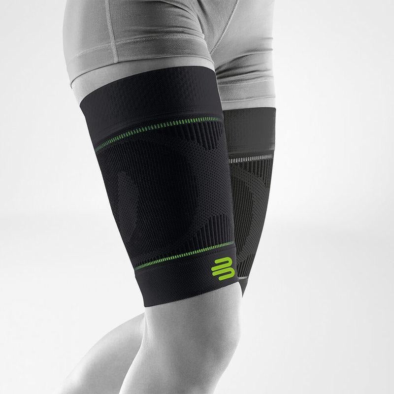 Bauerfeind Compression Thigh Sleeves 20-30 mmHg (Pair) – Black
