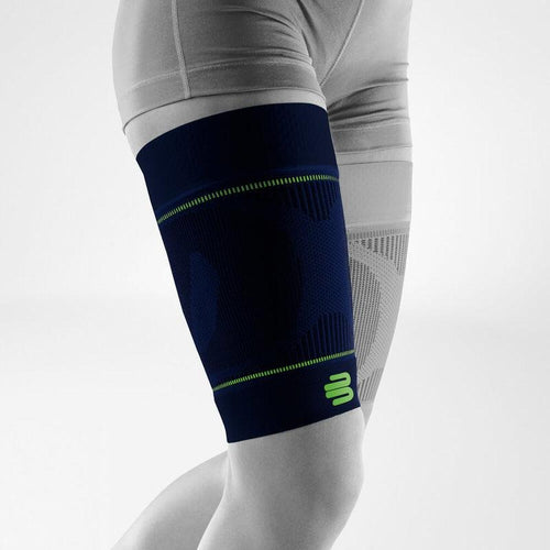 Bauerfeind Compression Thigh Sleeves 20-30 mmHg (Pair) – Navy