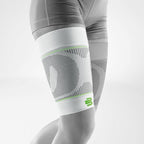 Bauerfeind Compression Thigh Sleeves 20-30 mmHg (Pair) – White
