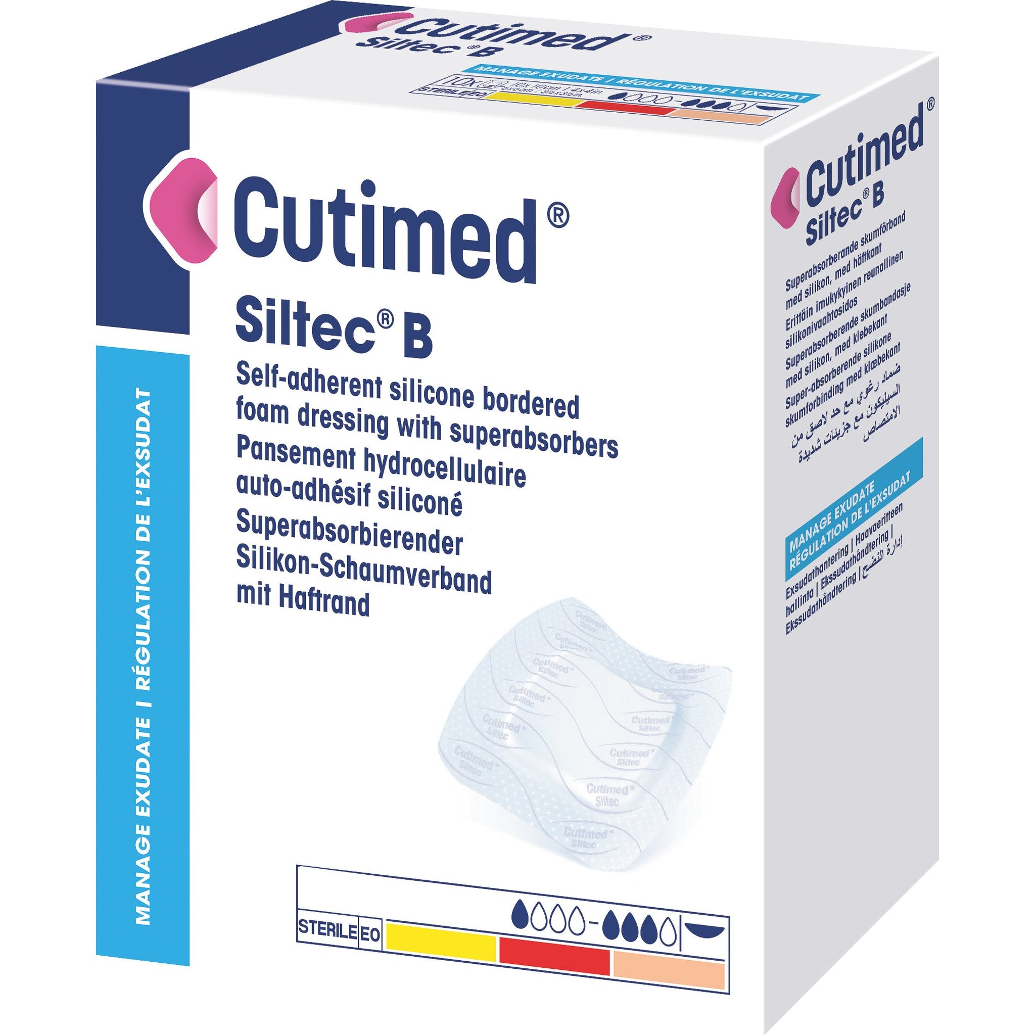 Cutimed Siltec B (Border) – Package