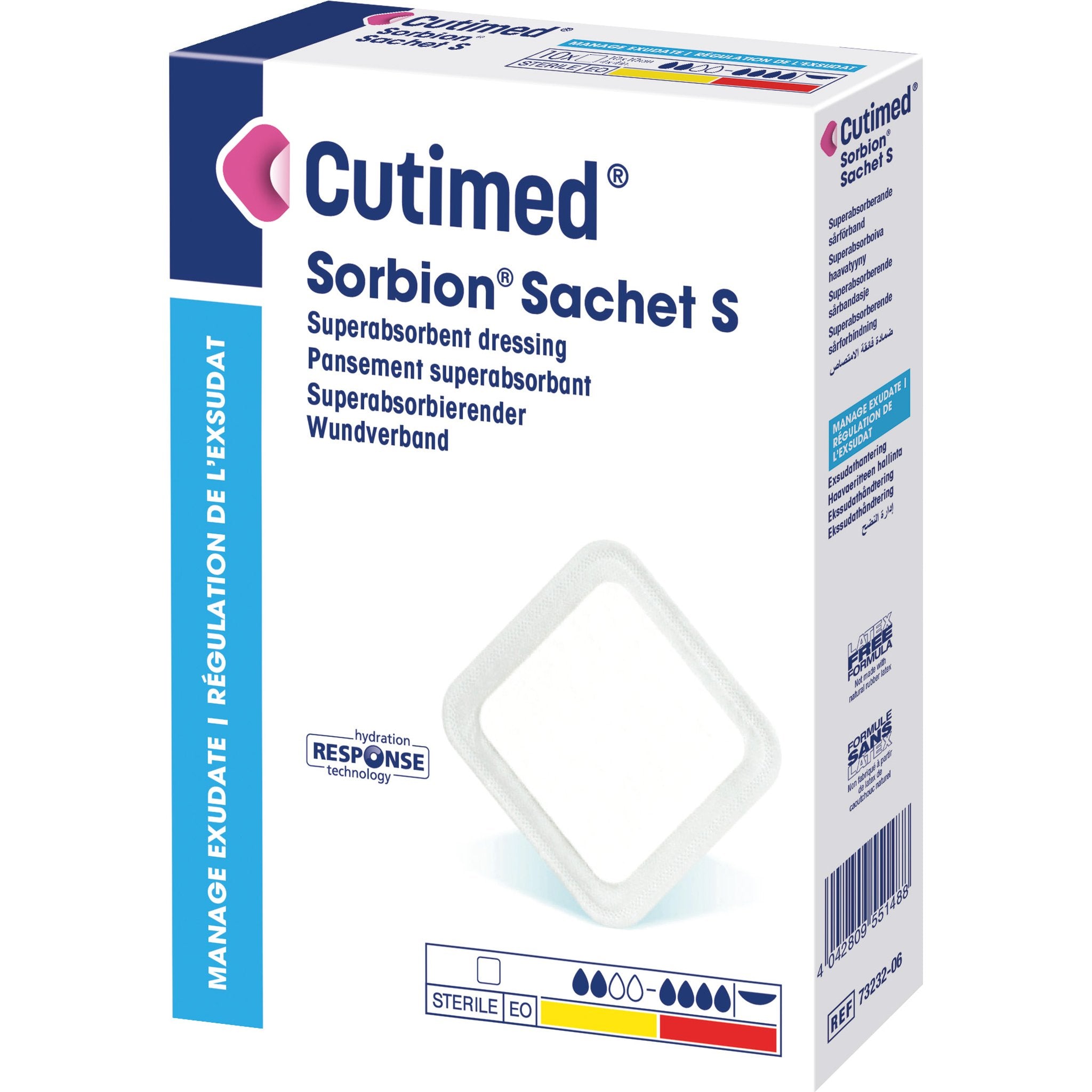 Cutimed Sorbion Sachet S – Package