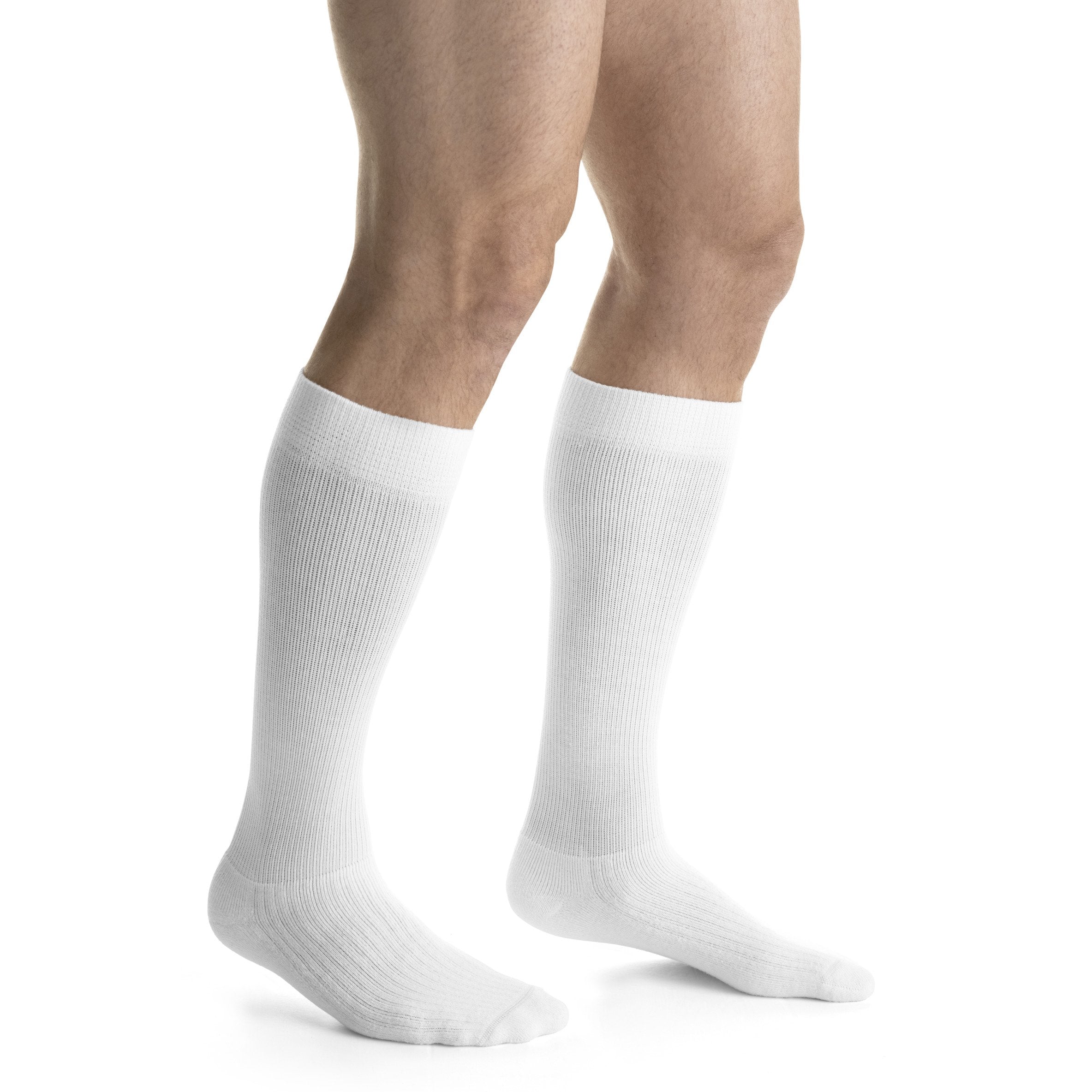JOBST ActiveWear Knee High 20-30 mmHg Compression Socks – White