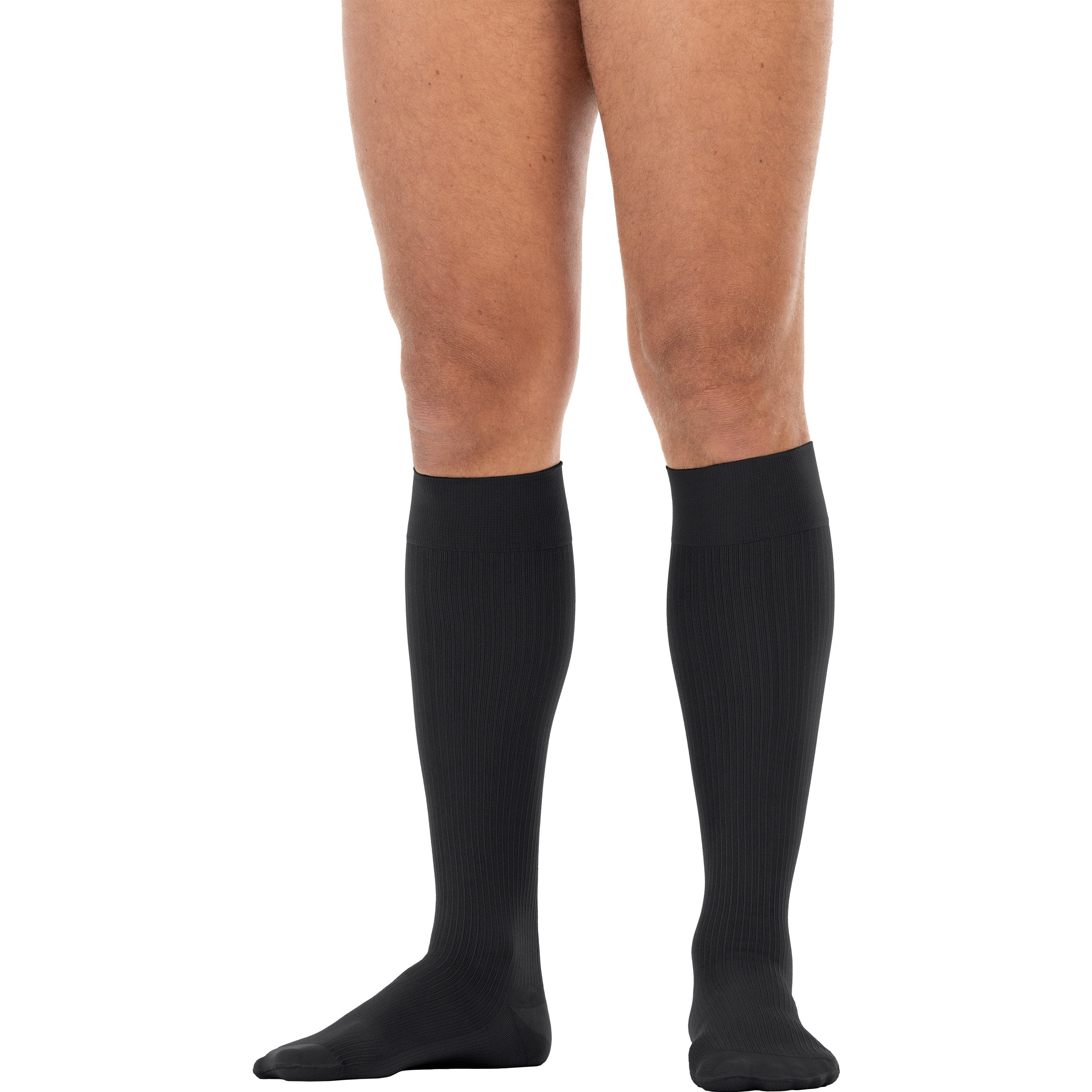 JOBST forMEN Knee High 15-20 mmHg Compression Socks – Black