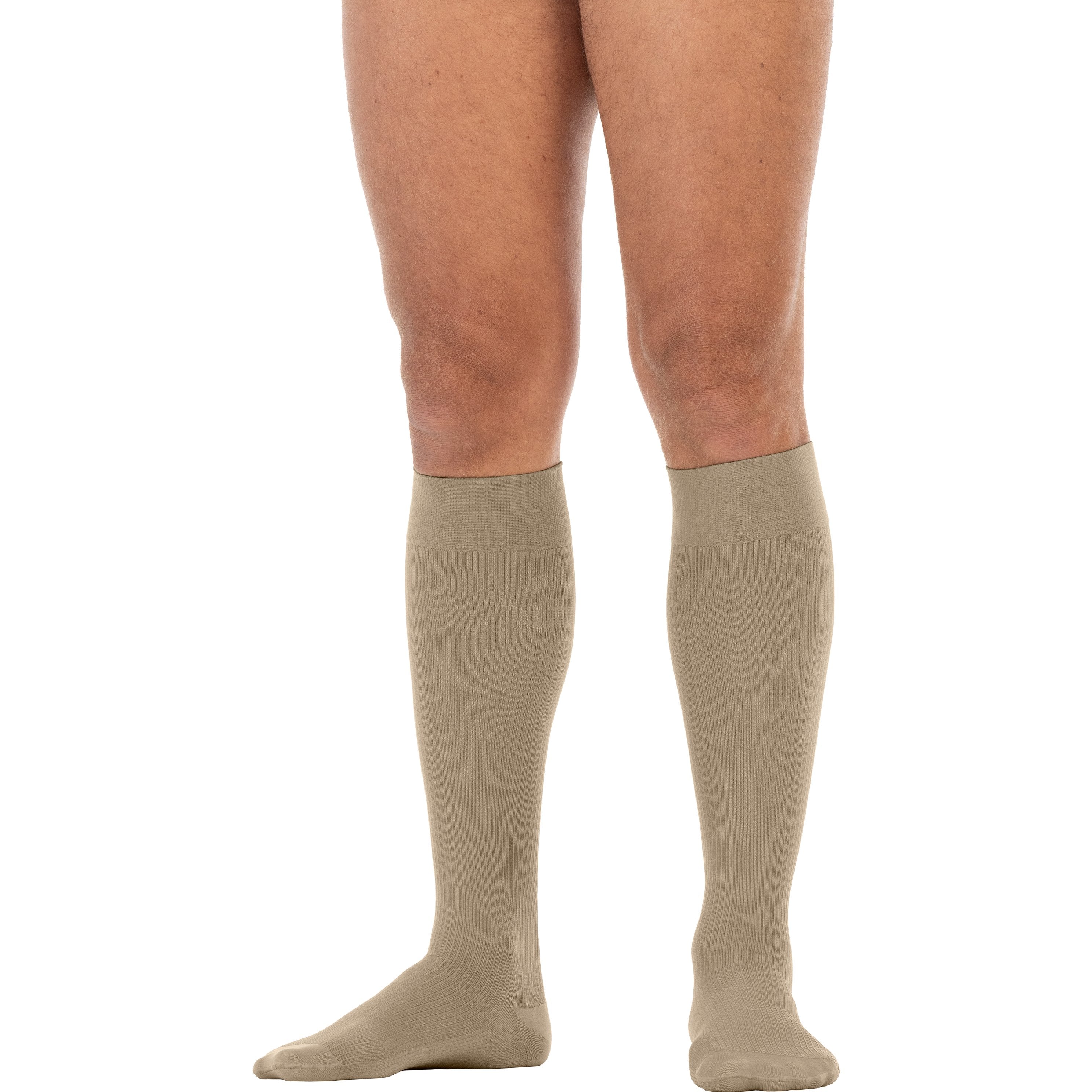 JOBST forMEN Knee High 15-20 mmHg Compression Socks – Khaki