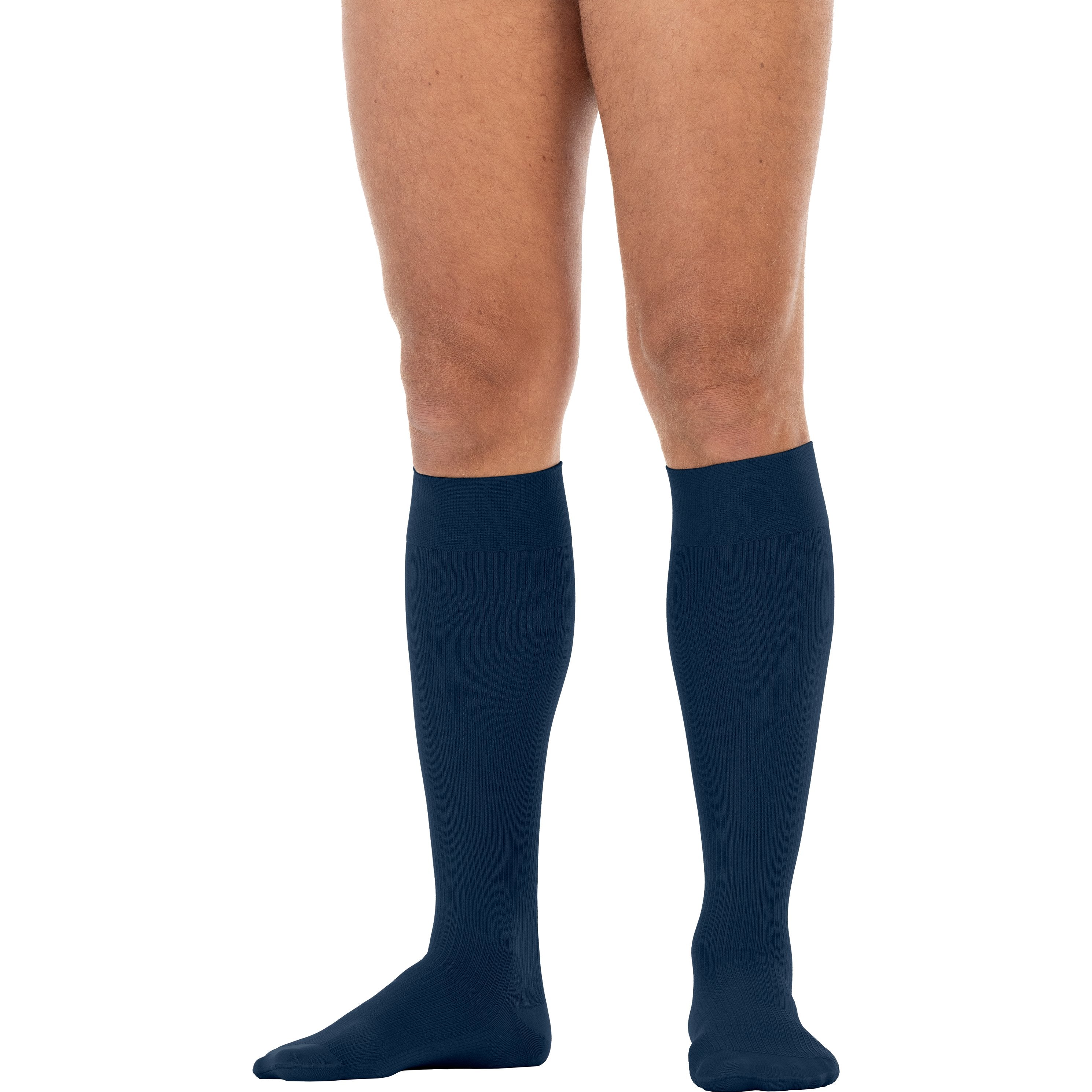 JOBST forMEN Knee High 20-30 mmHg Compression Socks – Navy