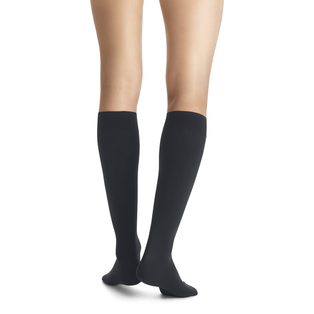 JOBST Opaque Women's Knee High 20-30 mmHg Compression Socks – Anthracite