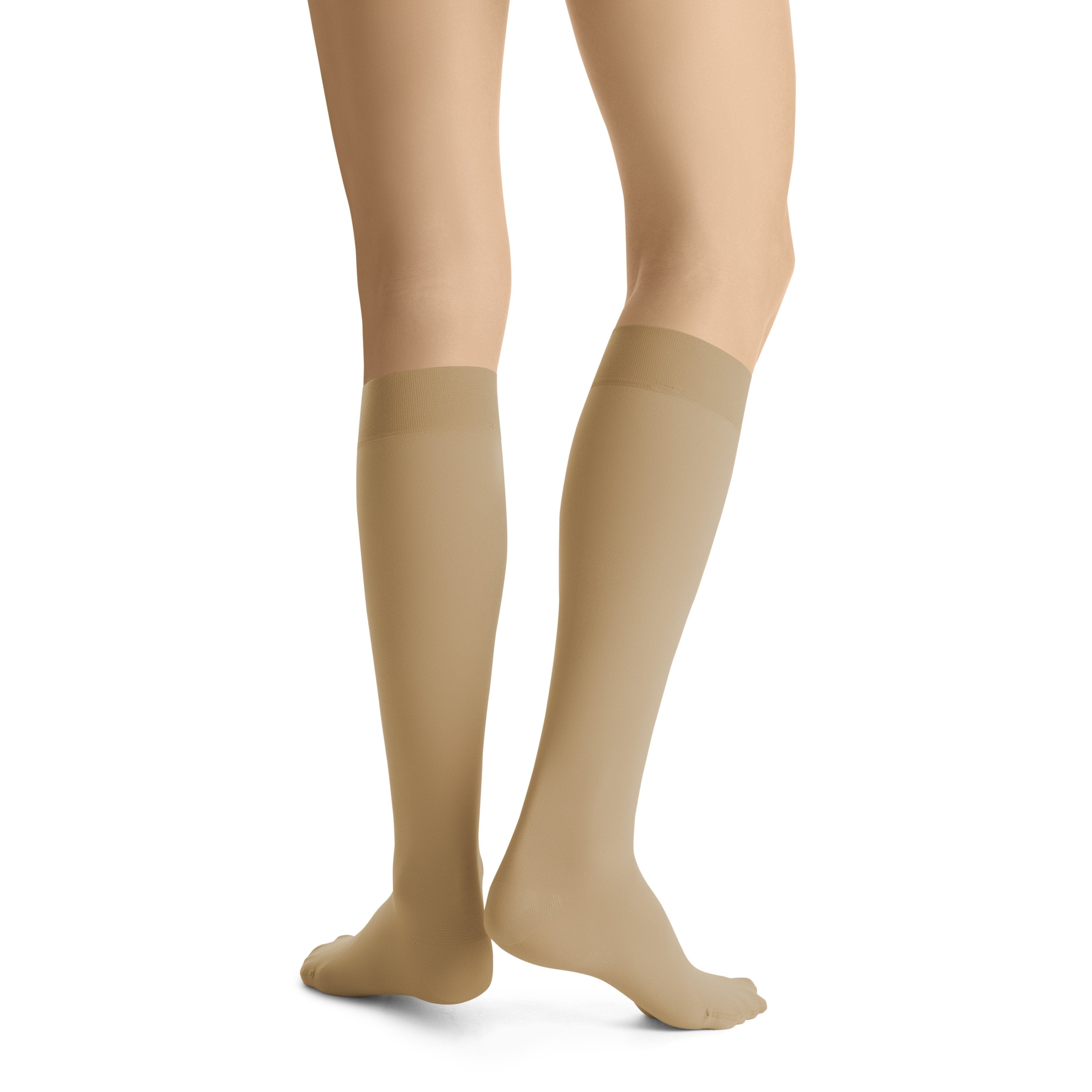 JOBST Opaque Women's Knee High 20-30 mmHg Compression Socks – Honey
