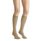 JOBST Opaque Women's Knee High 20-30 mmHg Compression Socks – Natural