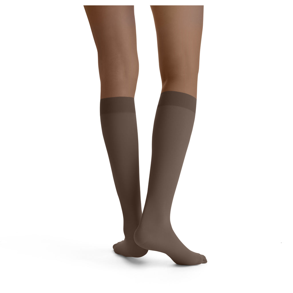 JOBST Opaque Women's Knee High 30-40 mmHg Compression Socks – Espresso