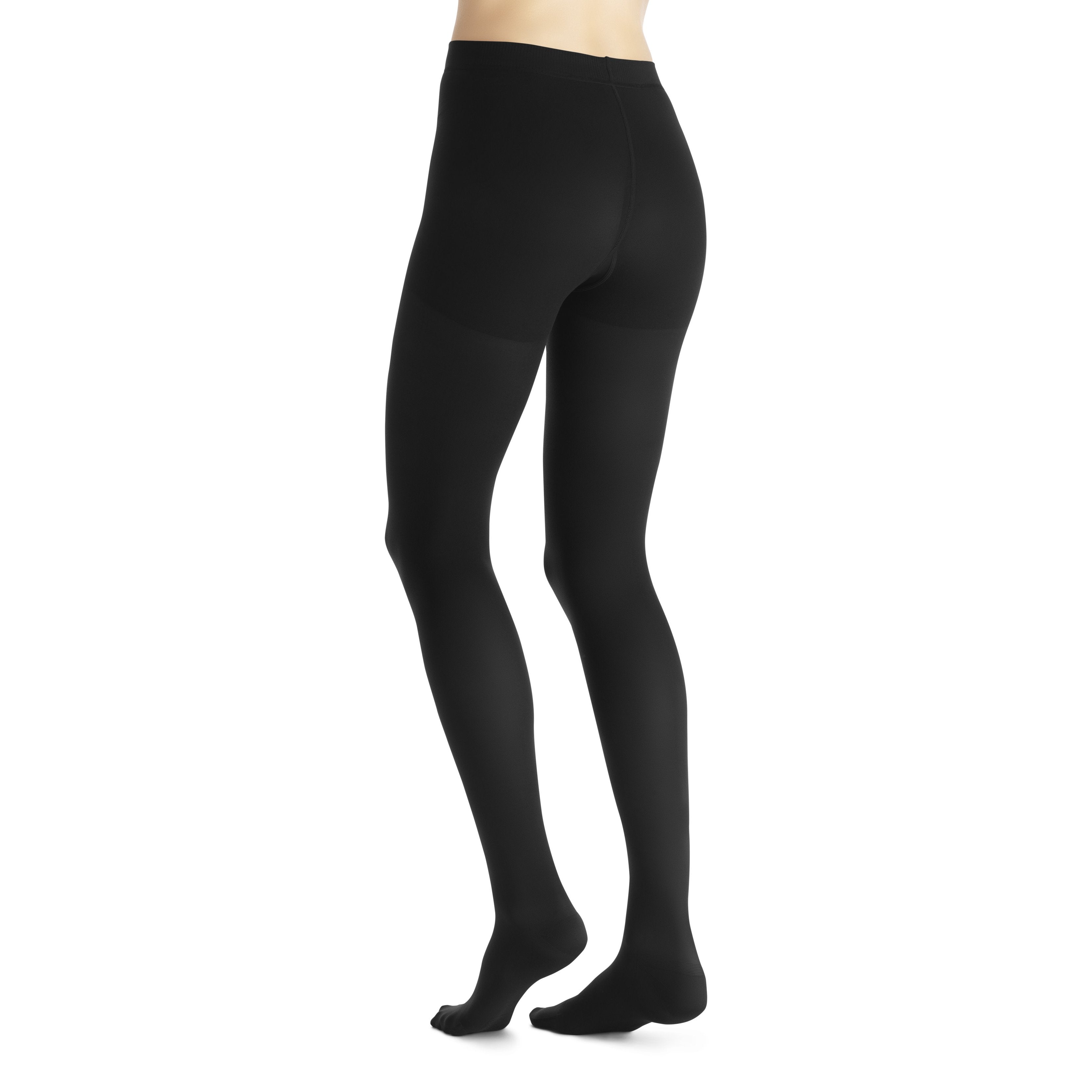 JOBST Opaque Women's Pantyhose 30-40 mmHg Compression Stockings – Black