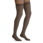 JOBST Opaque Women's Thigh High 30-40 mmHg Compression Stockings – Espresso