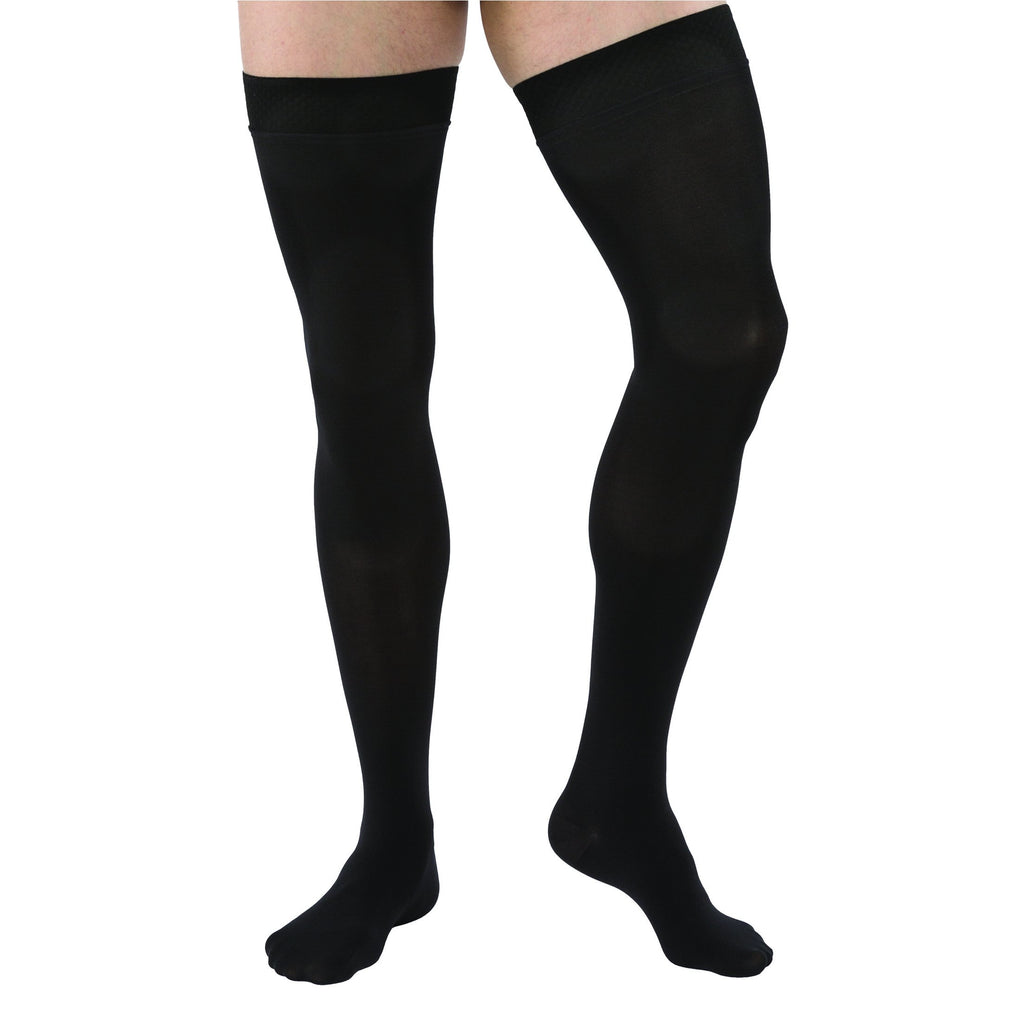 JOBST Relief Thigh High 20-30 mmHg Compression Stockings – Black