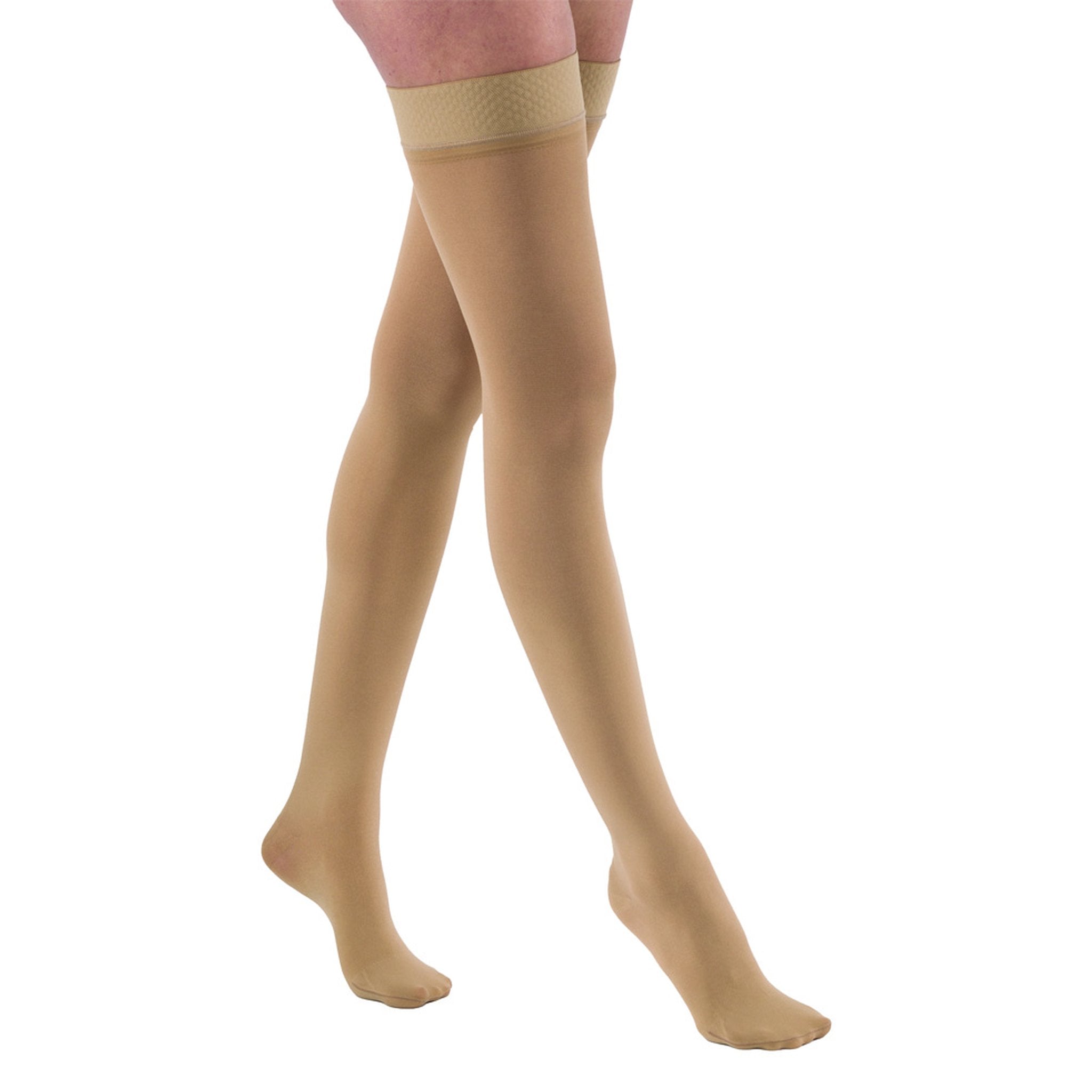 JOBST Relief Thigh High 30-40 mmHg Compression Stockings – Beige