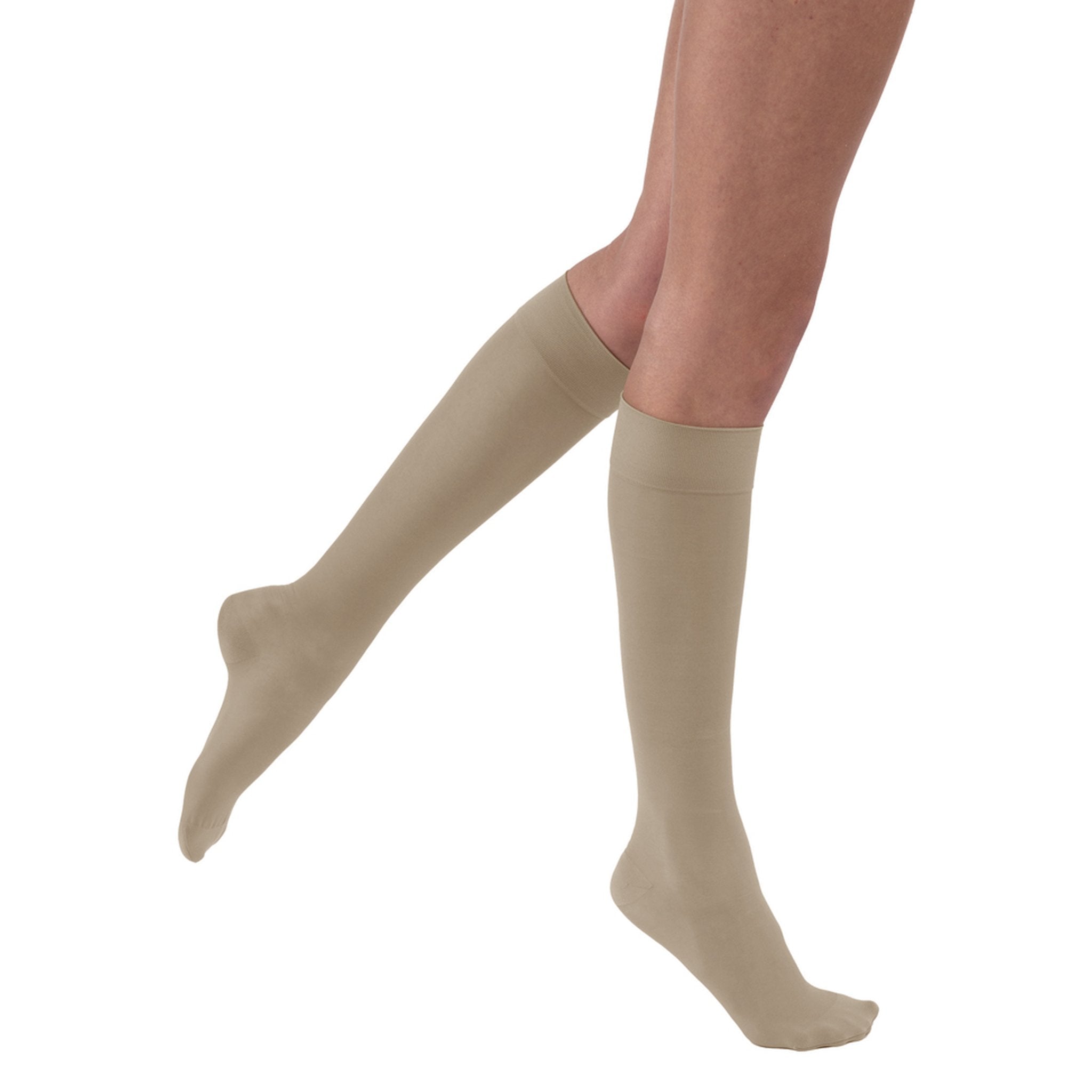 JOBST UltraSheer Women's Knee High 20-30 mmHg Compression Socks – Honey