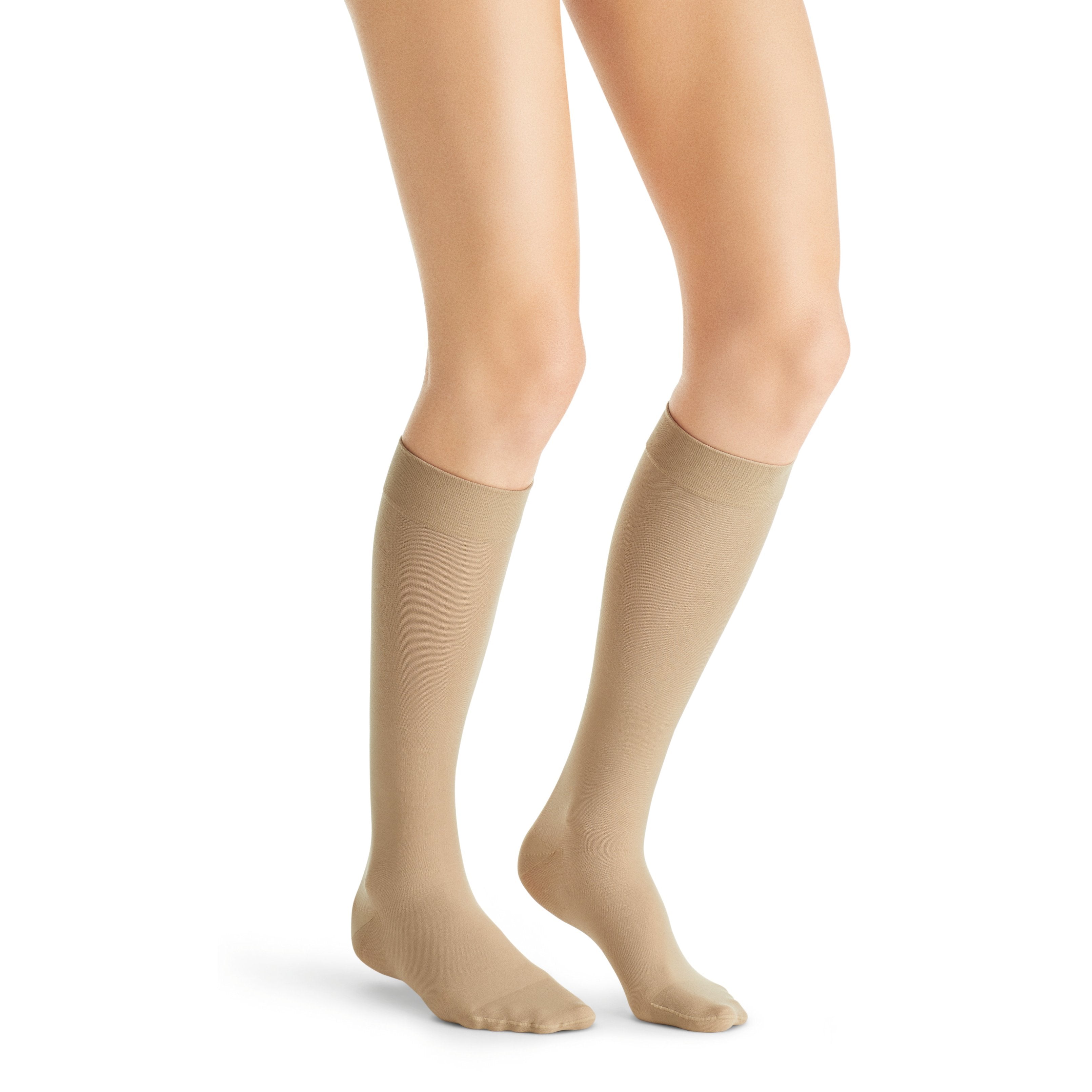 JOBST UltraSheer Women's Knee High 20-30 mmHg Compression Socks – Natural