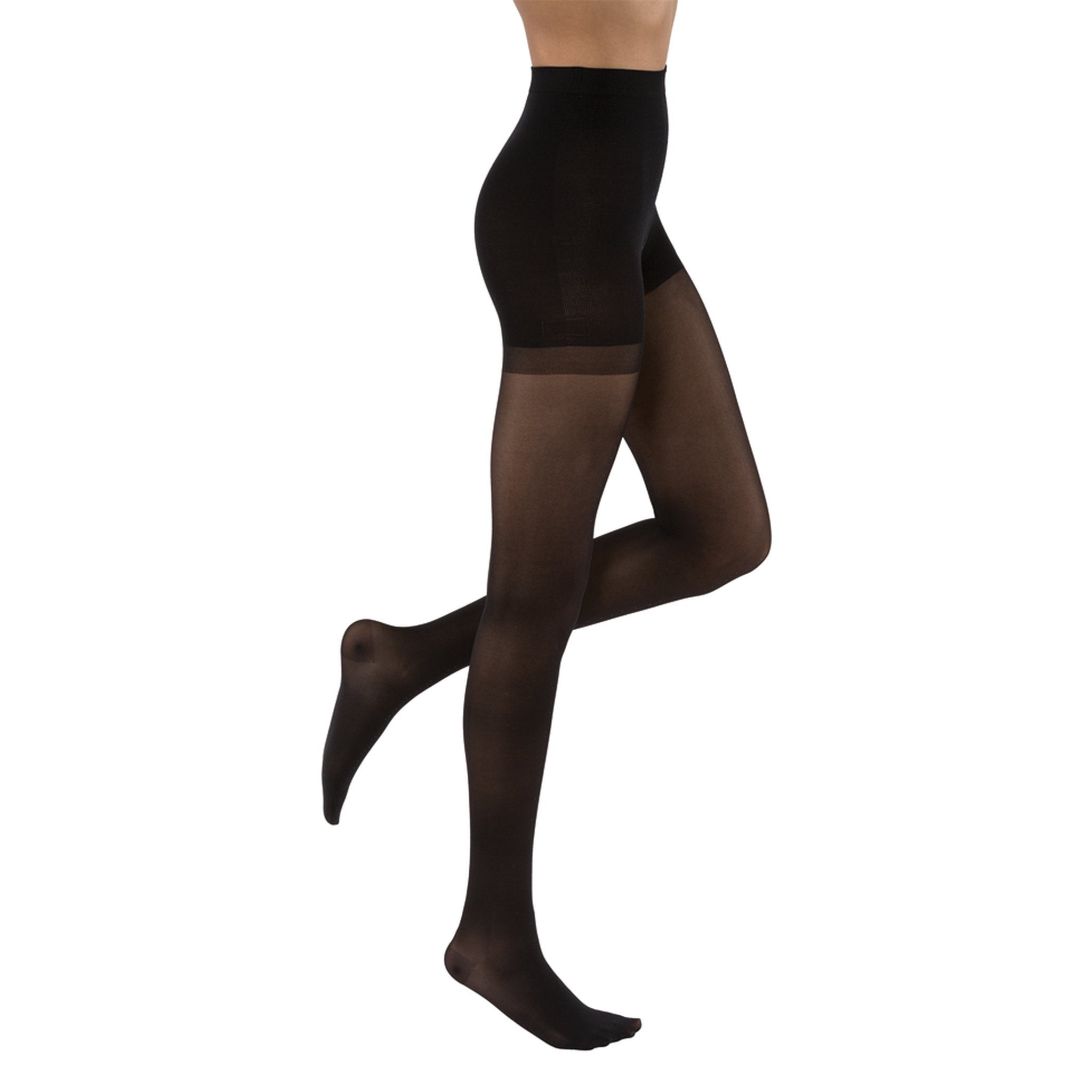 JOBST UltraSheer Women's Pantyhose 20-30 mmHg Compression Stockings – Black