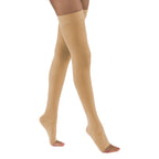 JOBST UltraSheer Women's Thigh High 20-30 mmHg Compression Stockings - Open Toe – Honey