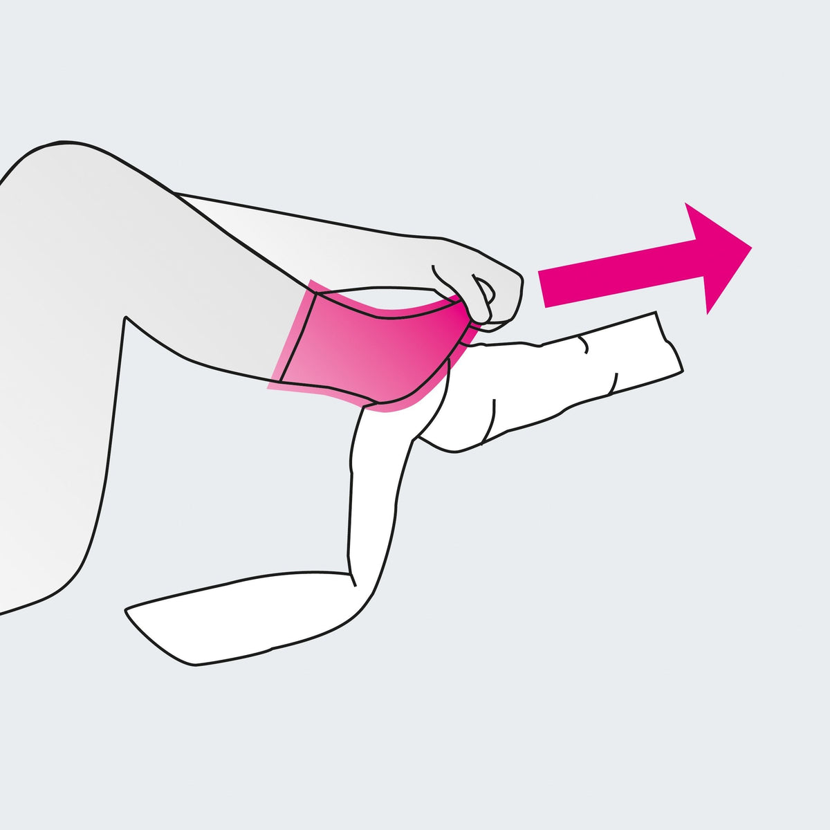 medi 2in1 Donning and Doffing Aid – Doffing Step Three
