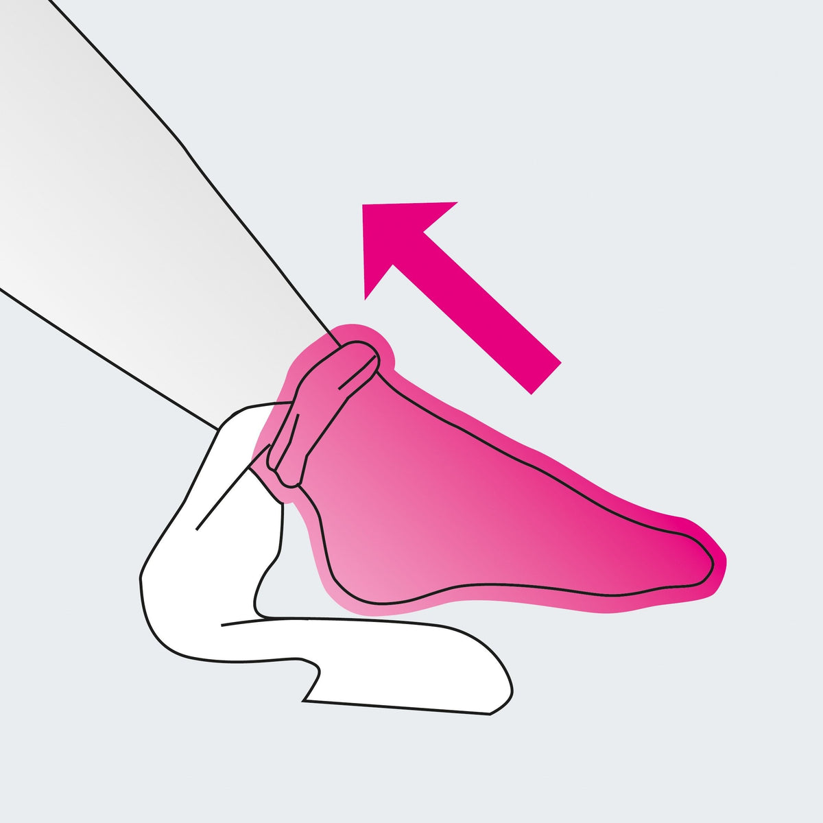 medi 2in1 Donning and Doffing Aid – Donning Step Two