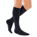 mediven Travel Men's Knee High 18-20 mmHg Compression Socks – Black