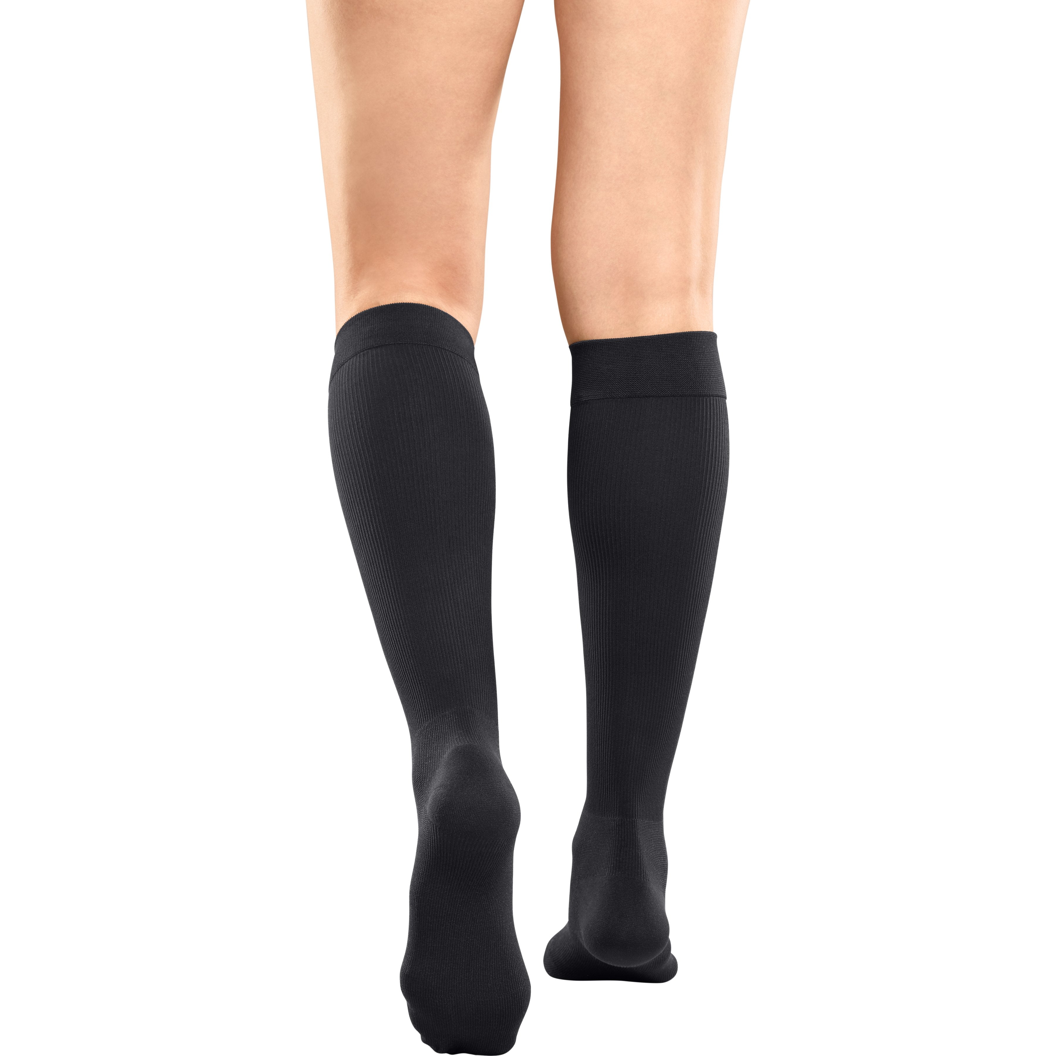 mediven Angio Knee High 20-30 mmHg Compression Socks – Black