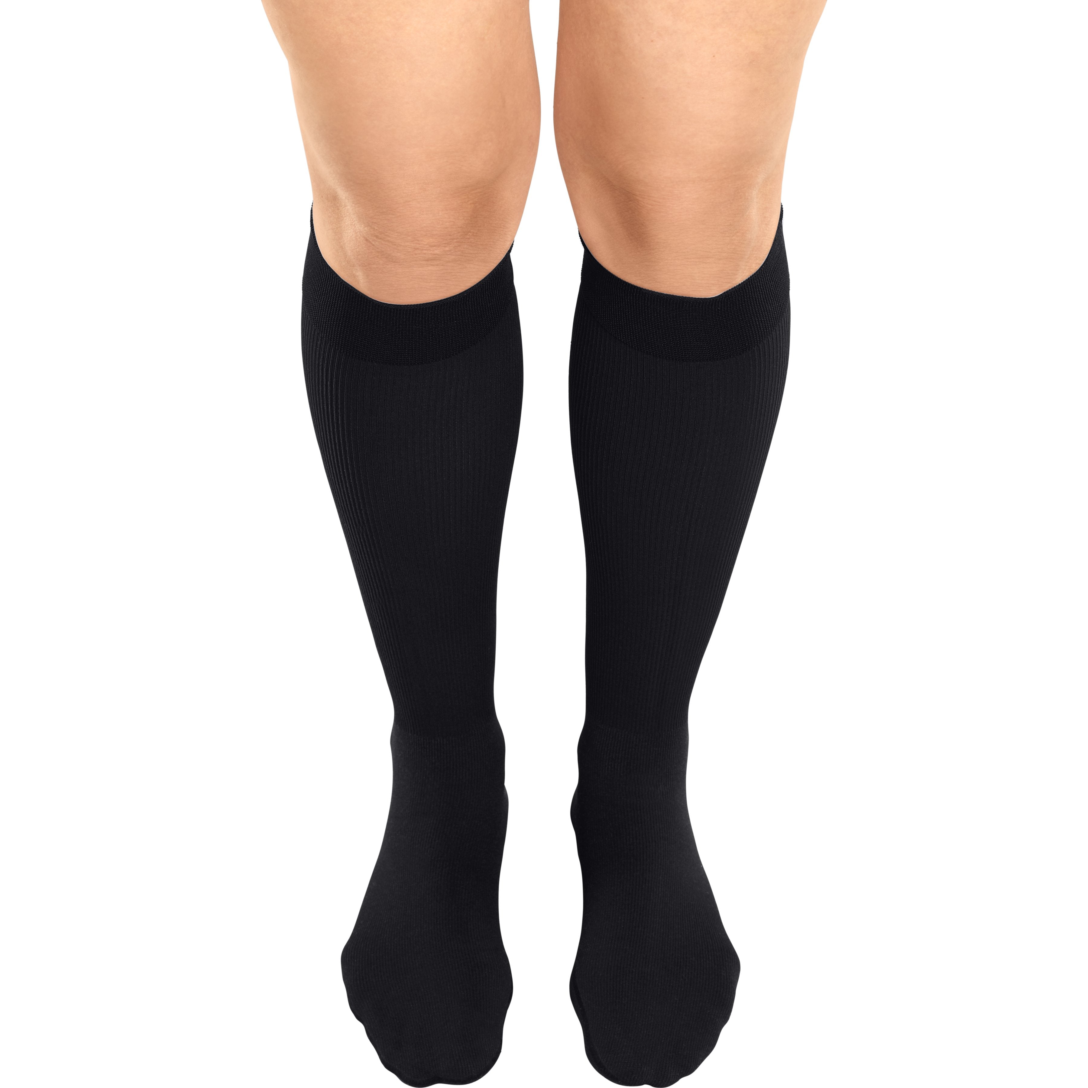 mediven Angio Knee High 20-30 mmHg Compression Socks – Black