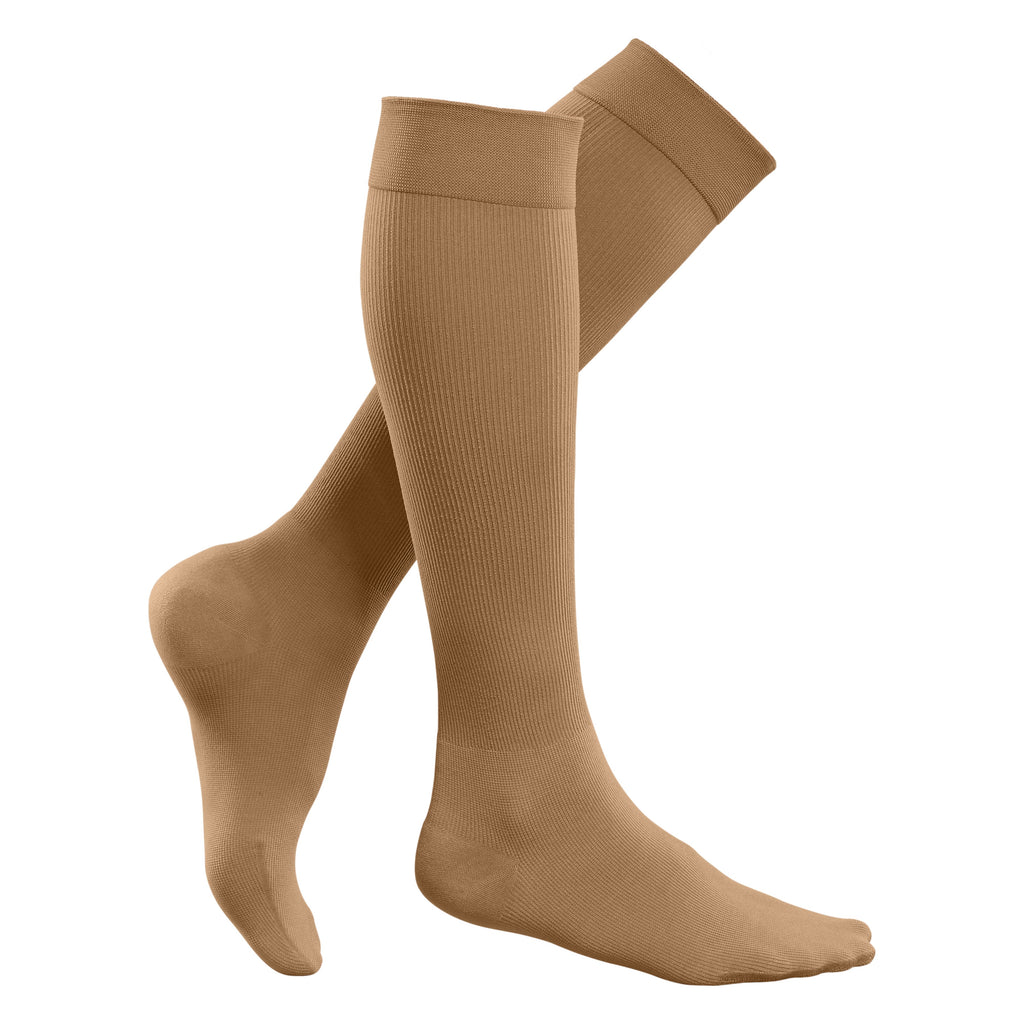 mediven Angio Knee High 20-30 mmHg Compression Socks – Caramel