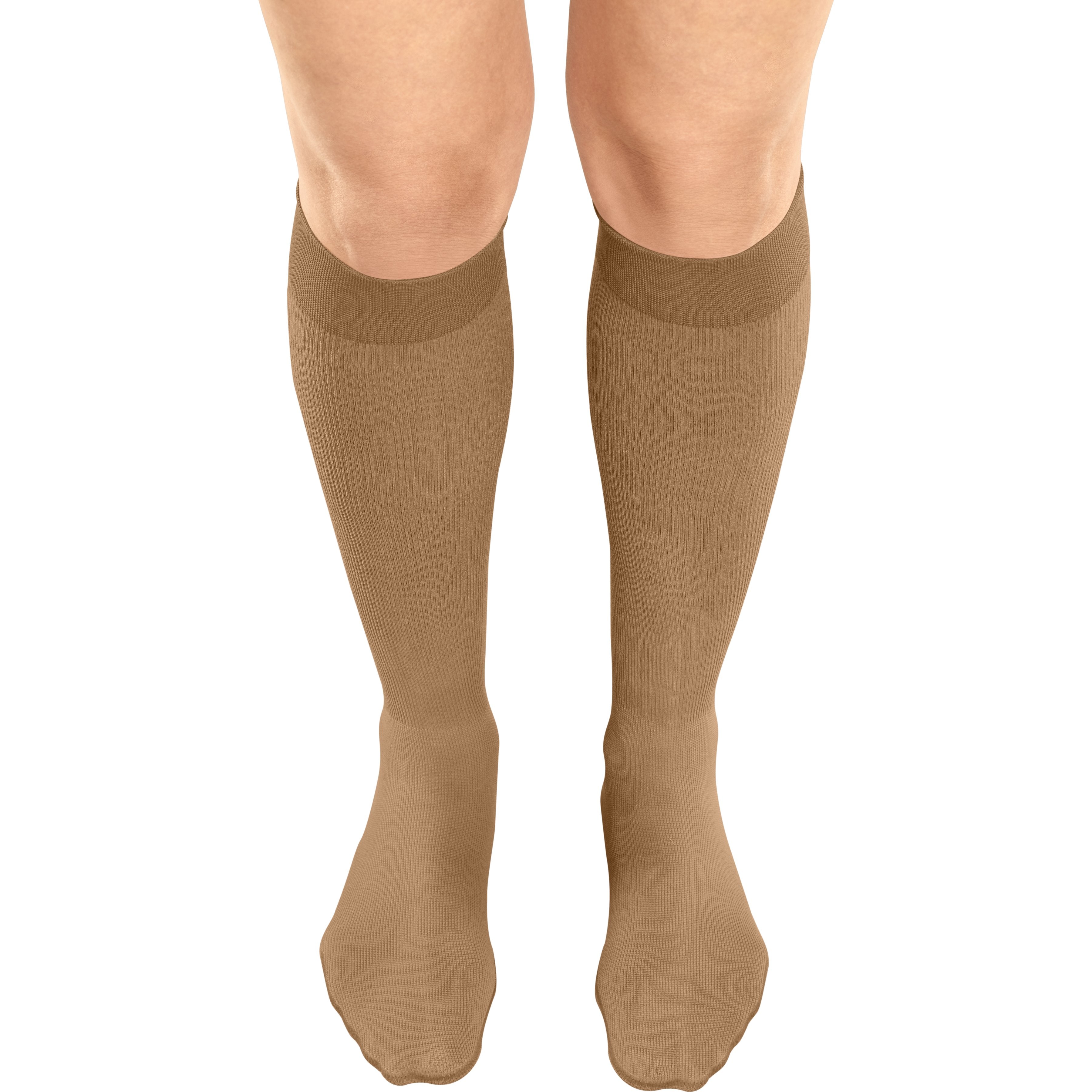 mediven Angio Knee High 20-30 mmHg Compression Socks – Caramel