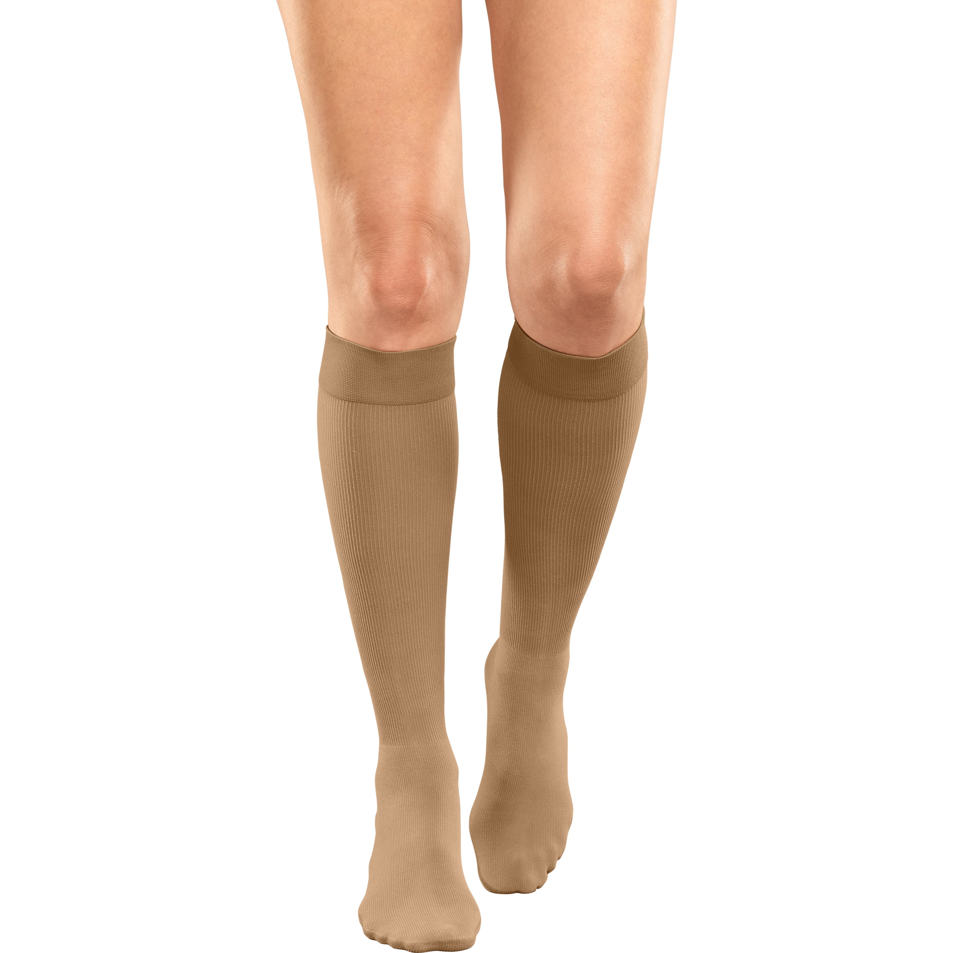 mediven Angio Knee High 20-30 mmHg Compression Socks – Caramel