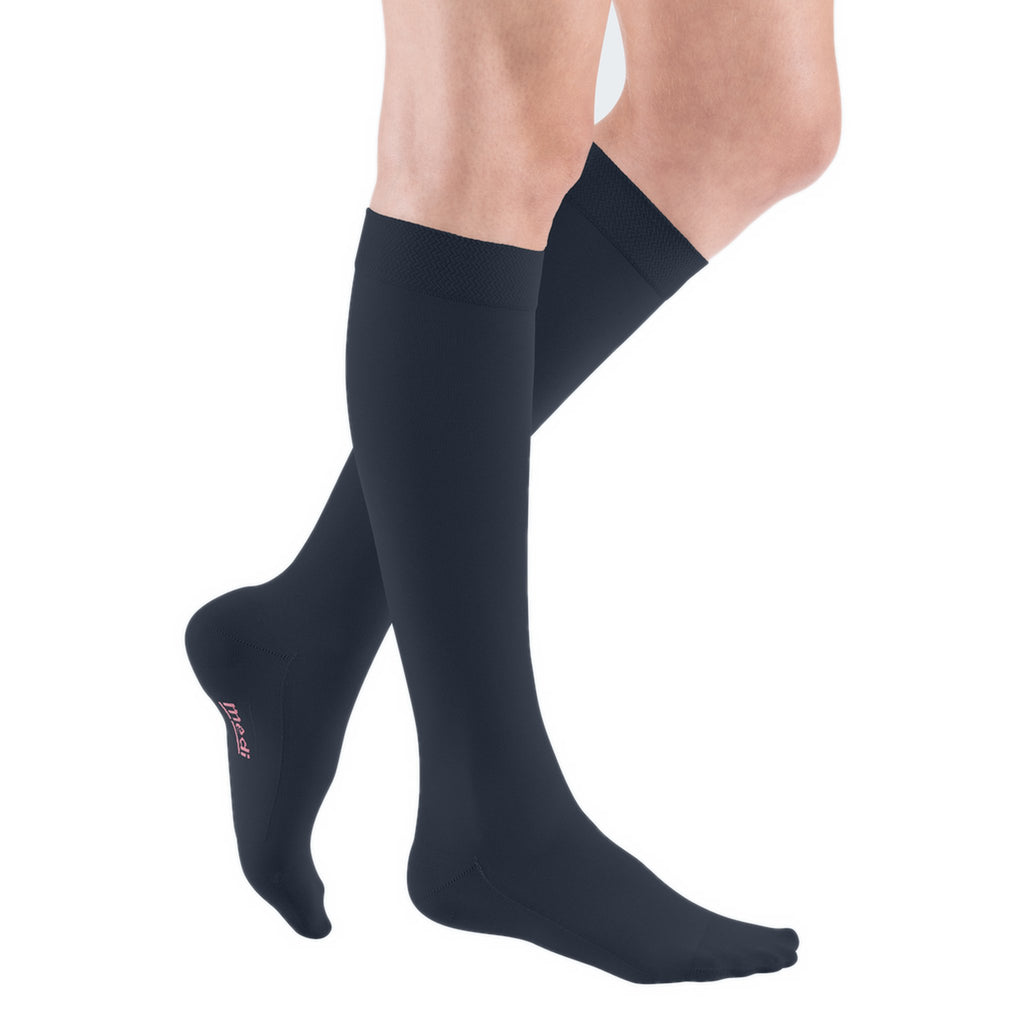 mediven Comfort Knee High 20-30 mmHg Compression Socks – Navy
