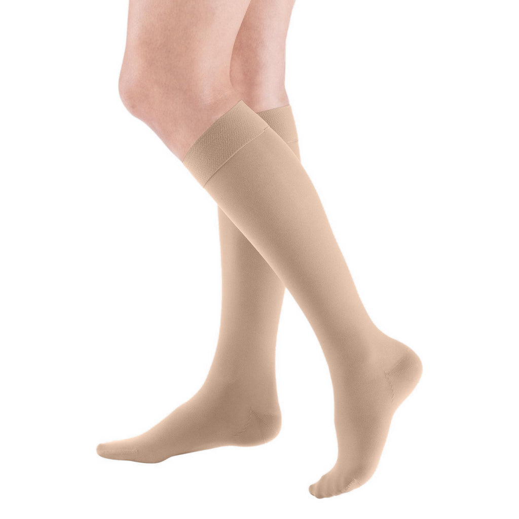 mediven Elegance Knee High 30-40 mmHg Compression Socks – Beige