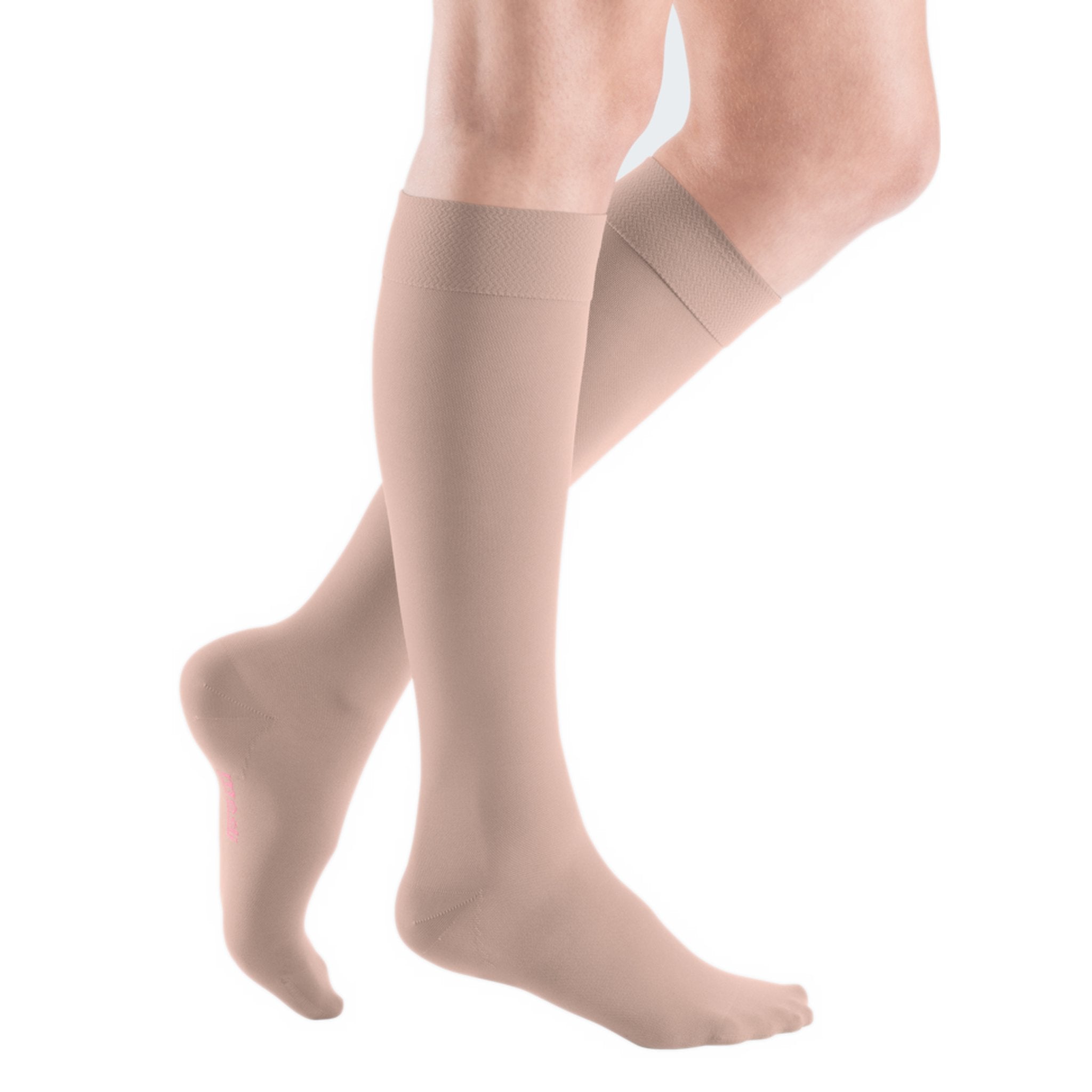mediven Elegance Knee High 30-40 mmHg Compression Socks – Cashmere