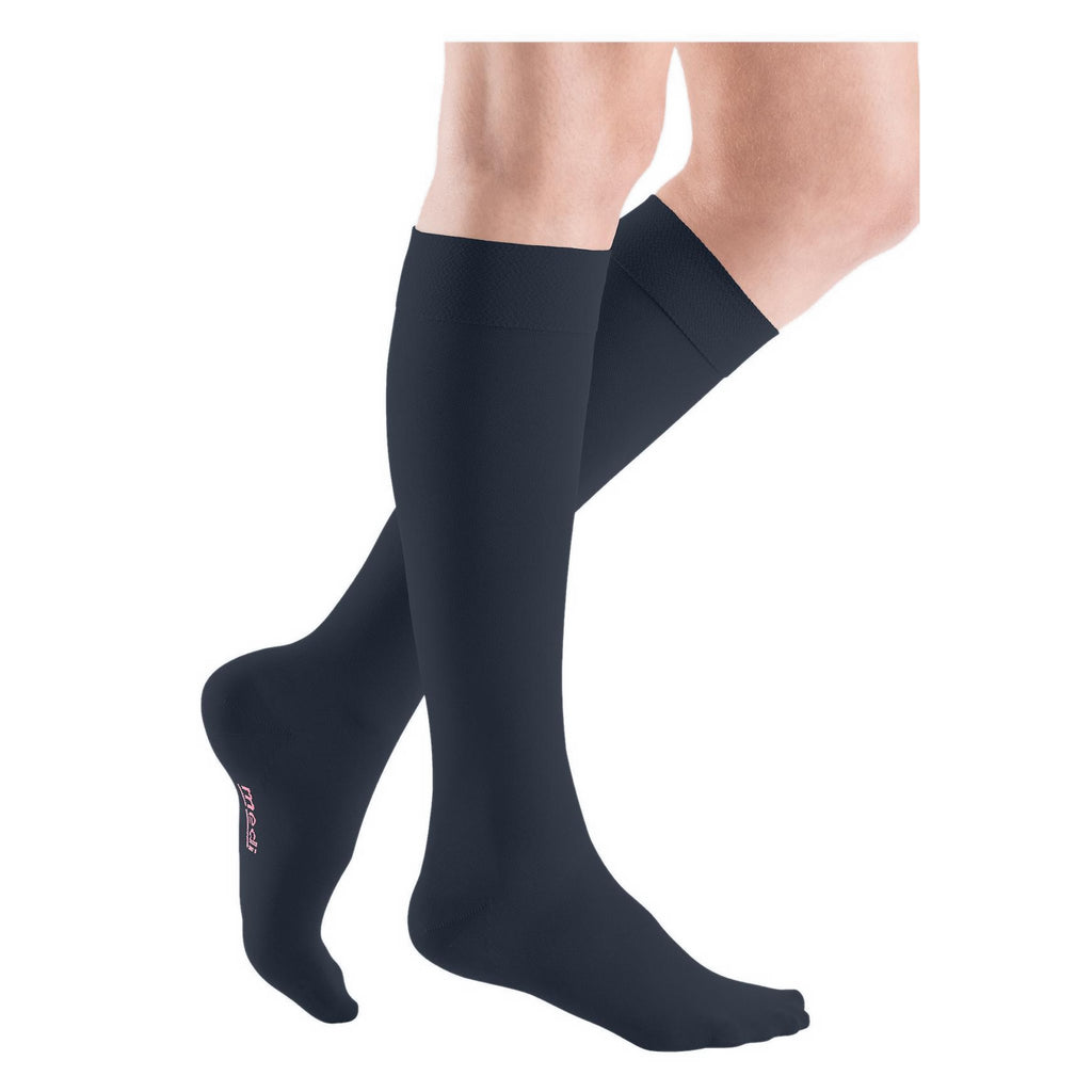 mediven Elegance Knee High 20-30 mmHg Compression Socks – Navy