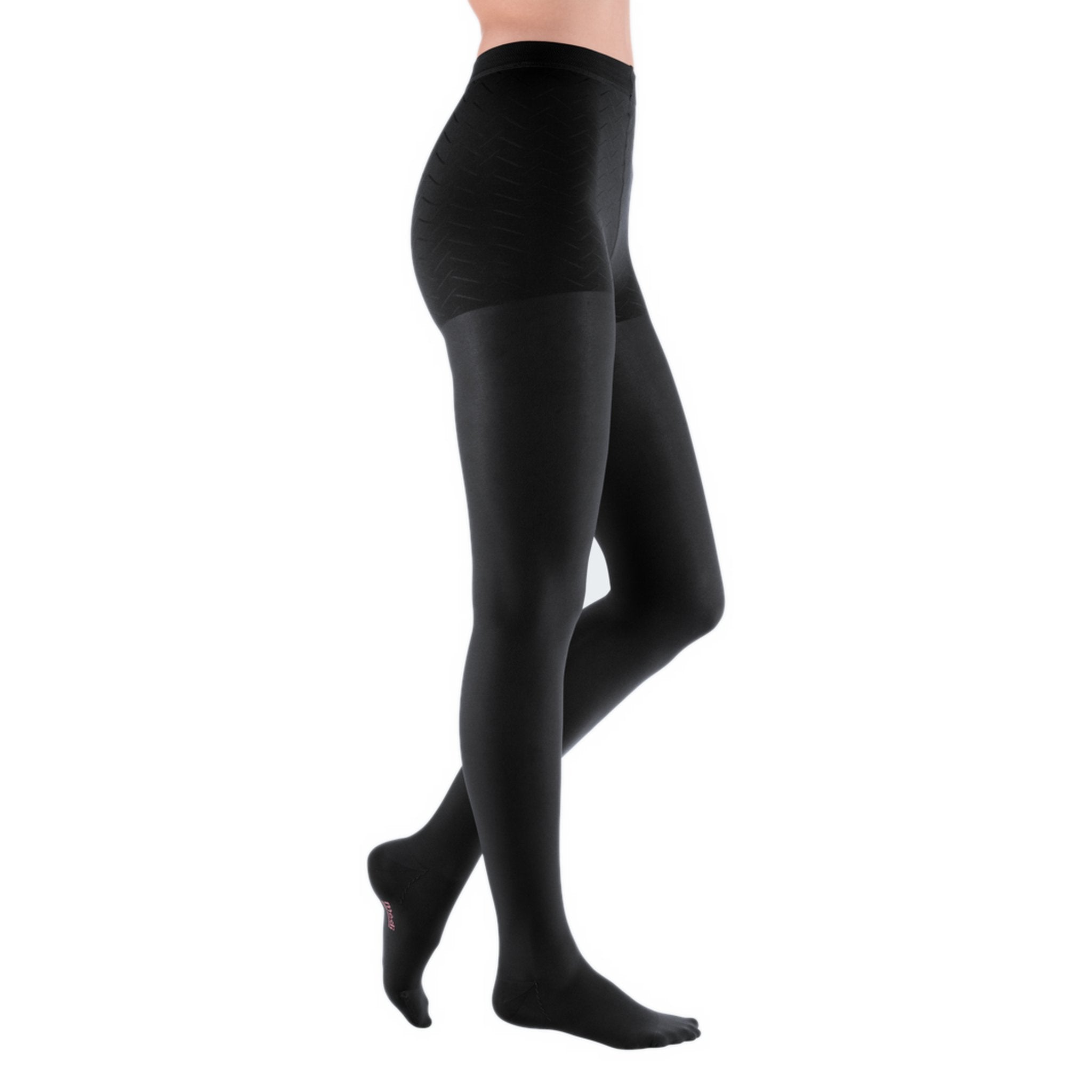 mediven Elegance Pantyhose 20-30 mmHg Compression Socks – Black