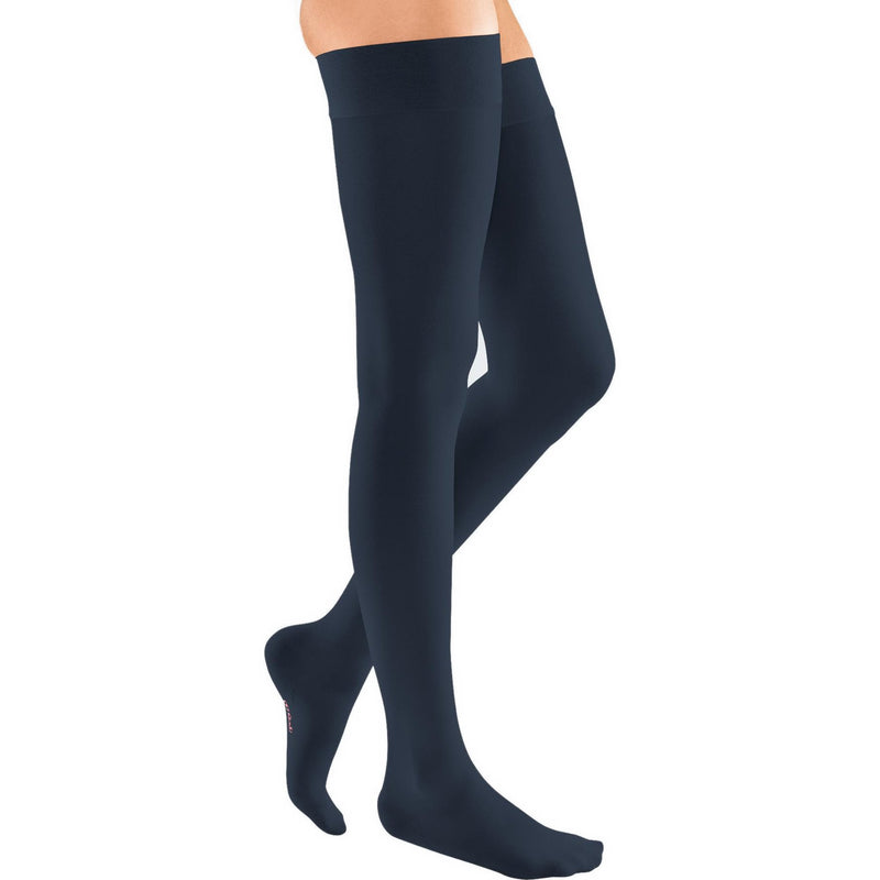 mediven Elegance Thigh High 20-30 mmHg Compression Socks - Classic Darks – Navy