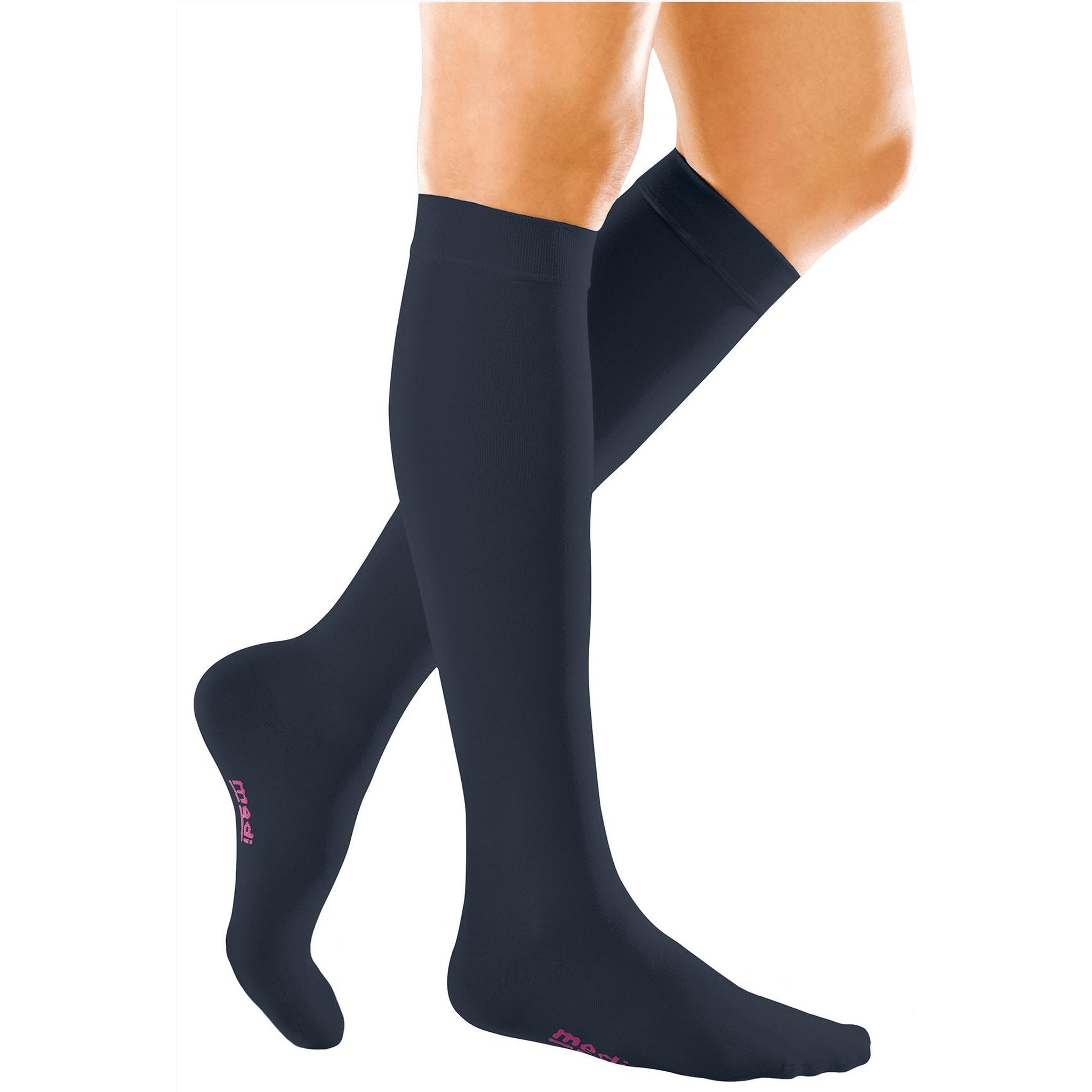 mediven Forte Knee High 40-50 mmHg Compression Socks – Navy