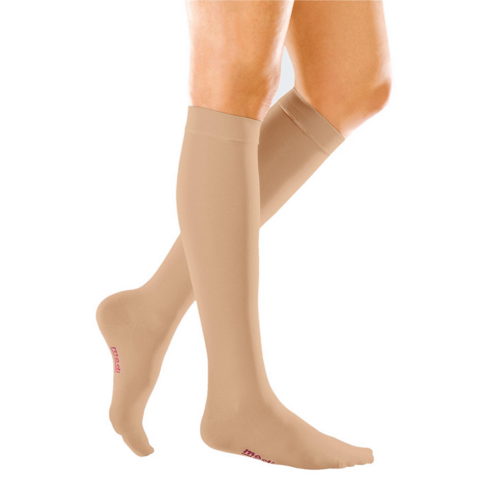 mediven Forte Knee High 40-50 mmHg Compression Socks – Sand