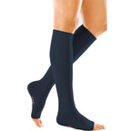 mediven Forte Knee High 40-50 mmHg Compression Socks Open Toe – Navy