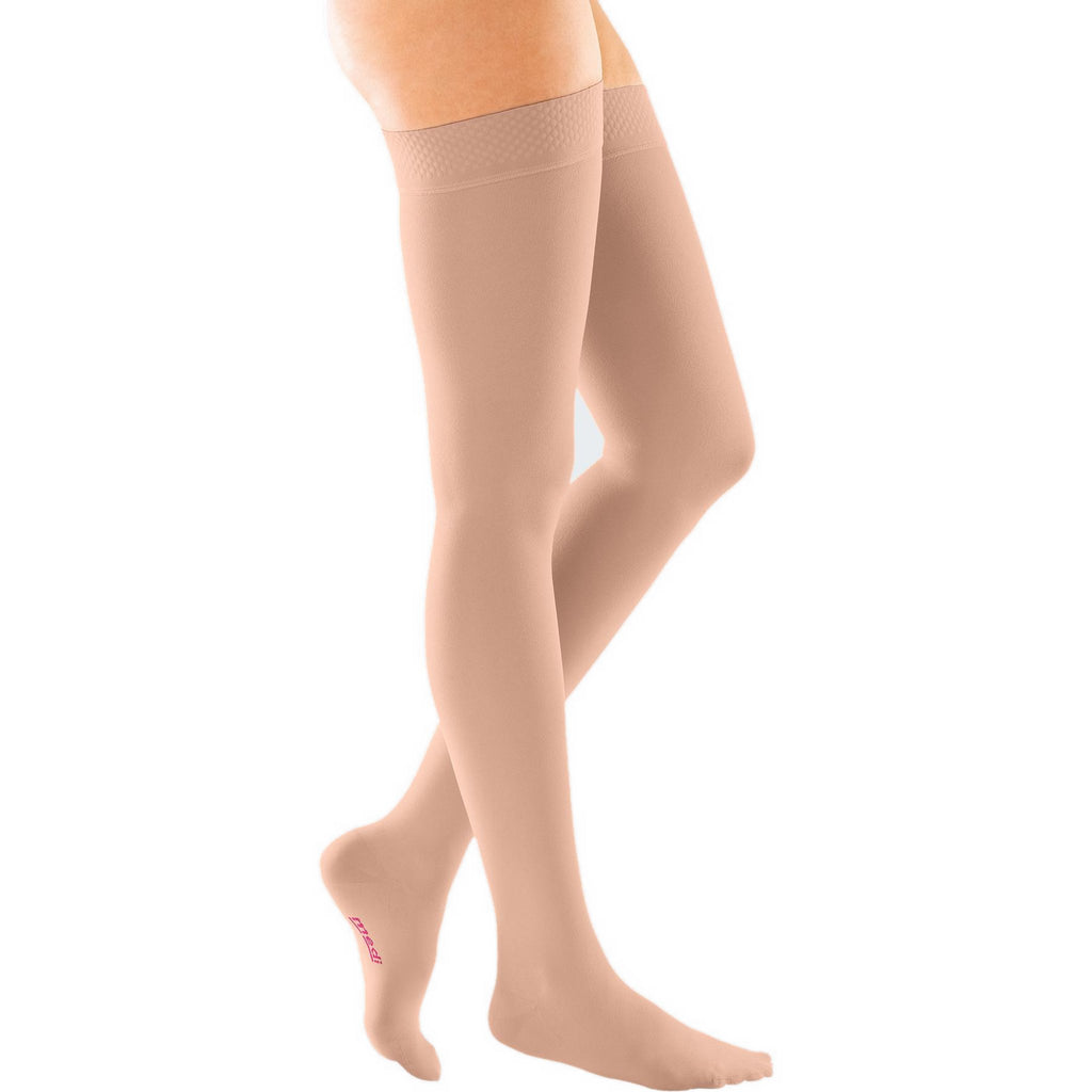 mediven Forte Thigh High 30-40 mmHg Compression Socks – Caramel