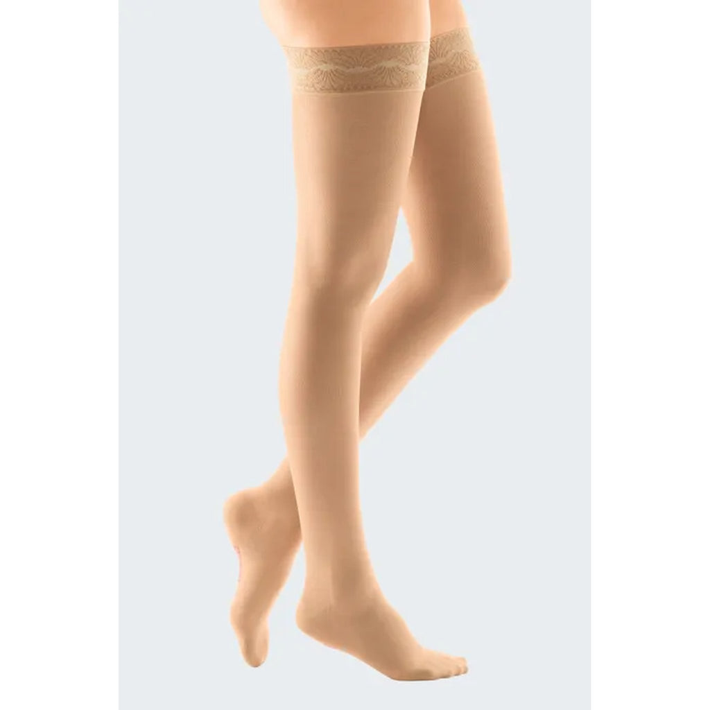 mediven Karesse Thigh High 20-30 mmHg Compression Socks – Ficelle