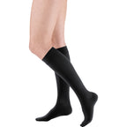 mediven Plus Knee High 20-30 mmHg Compression Socks - Classic Darks – Black