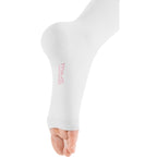 mediven Plus Knee High 20-30 mmHg Compression Socks Open Toe - Neutral & Skin-Tone Shades – White